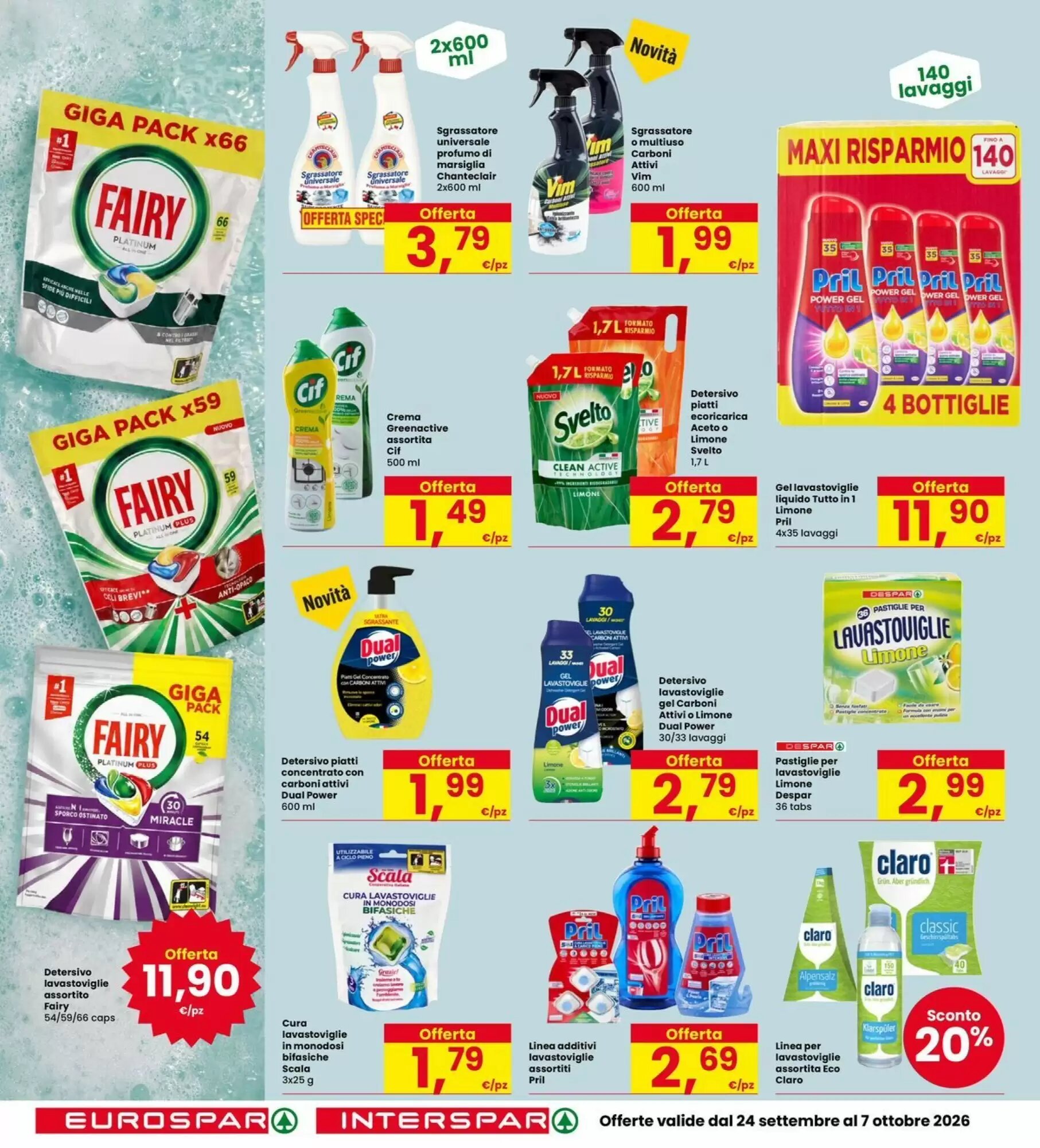 Volantino promozionale Eurospar  valide dal 21/09/2026 - Pagina 36.