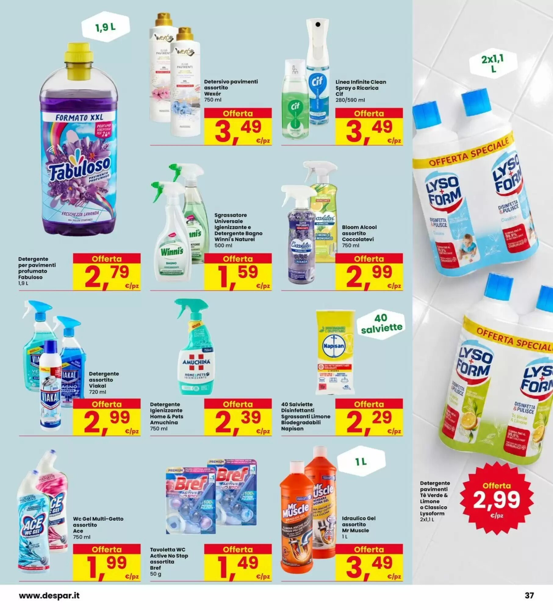 Volantino promozionale Eurospar  valide dal 21/09/2026 - Pagina 37.