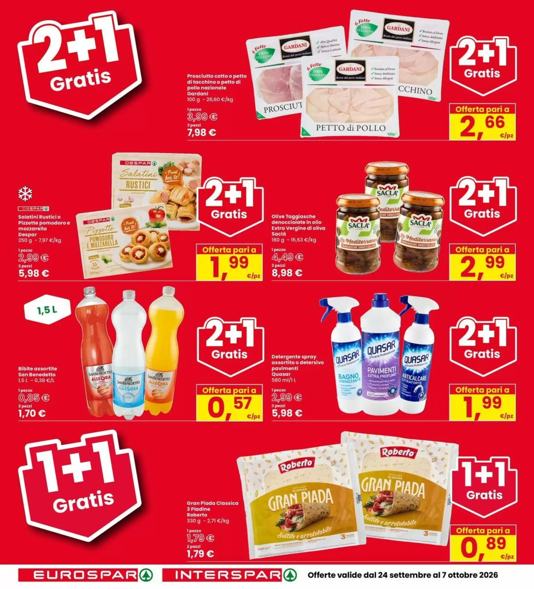 Volantino promozionale Eurospar  valide dal 21/09/2026 - Pagina 4.