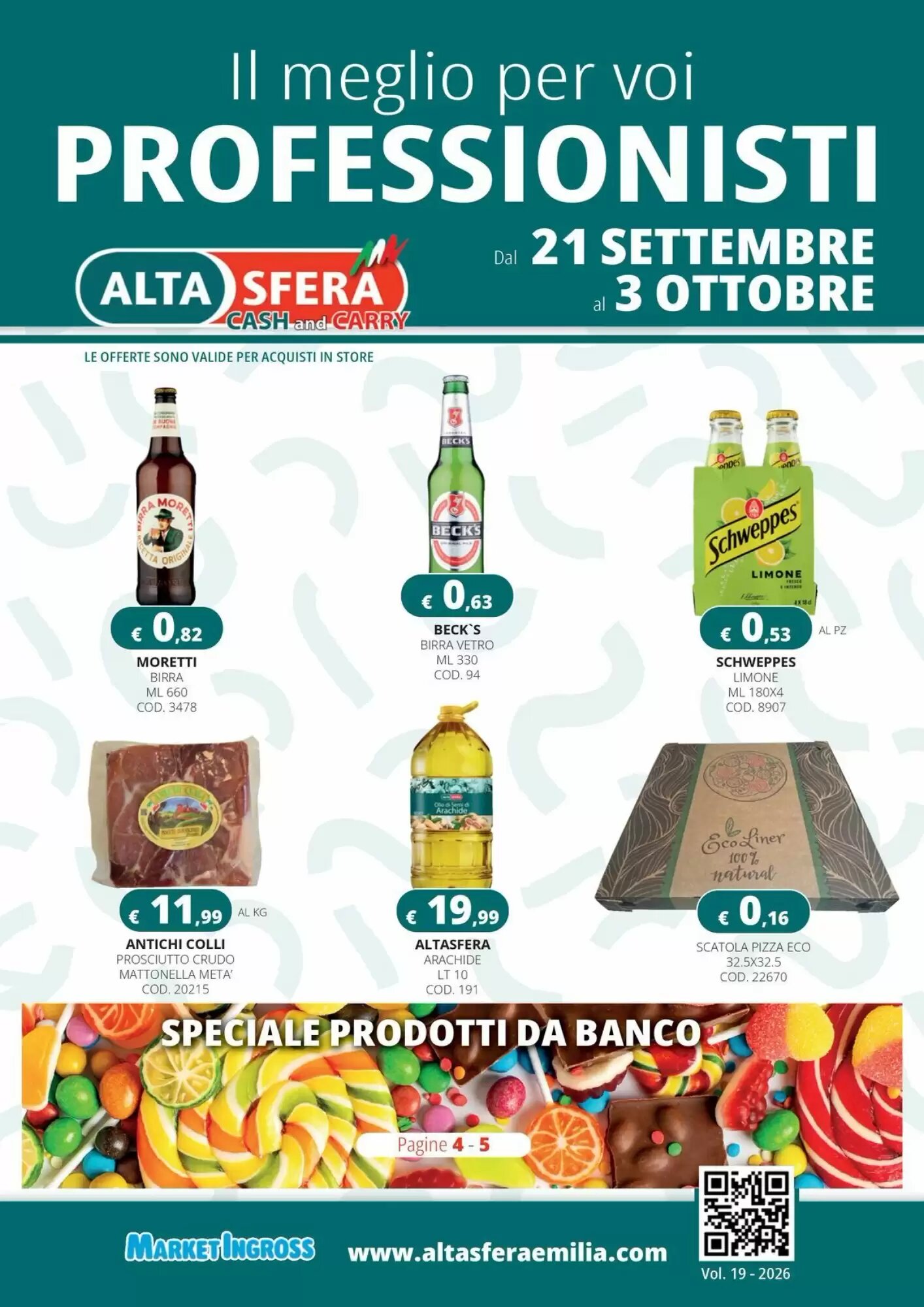 Volantino promozionale Altasfera valide dal 21/09/2026 - Pagina 1.