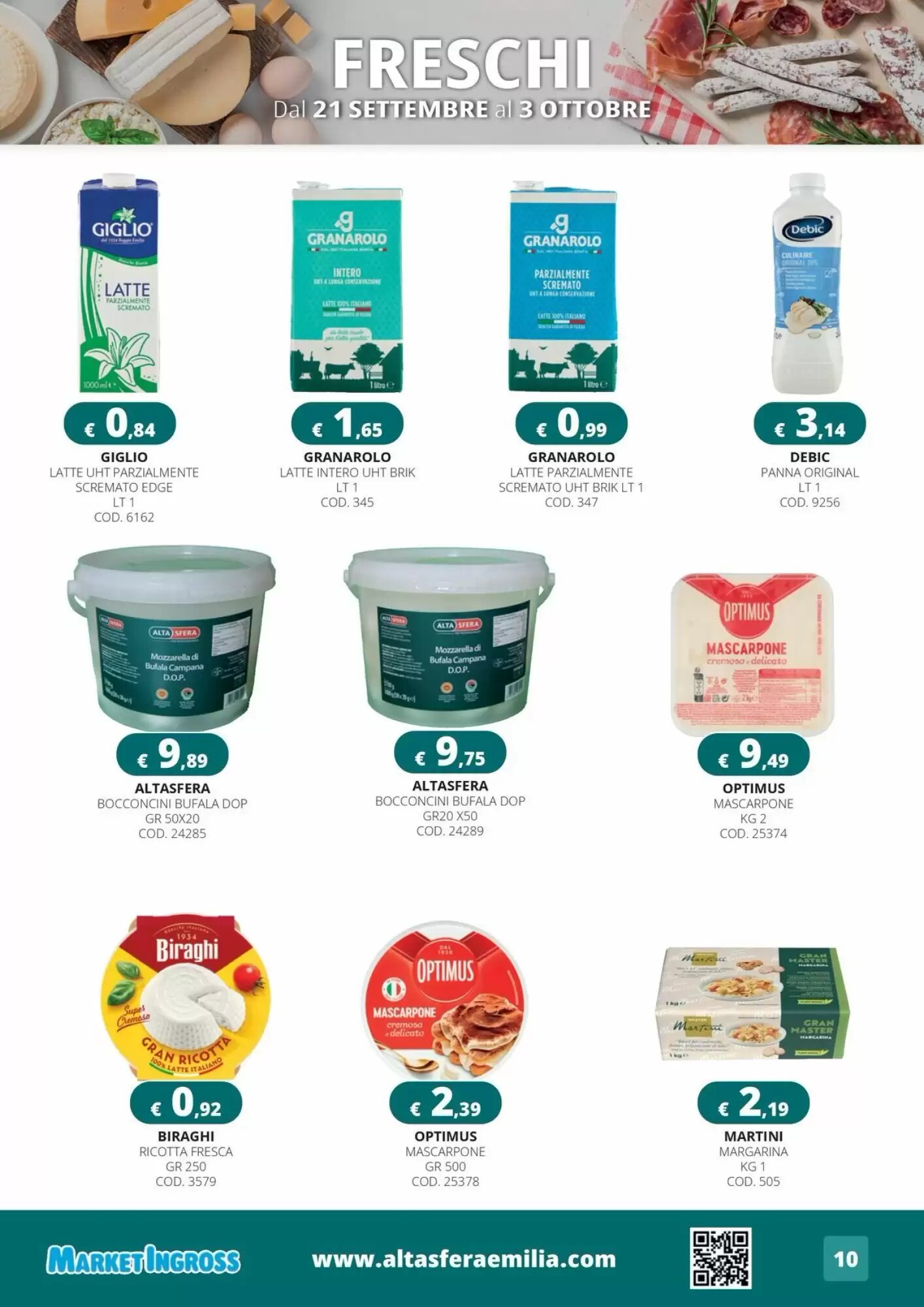 Volantino promozionale Altasfera  valide dal 21/09/2026 - Pagina 10.