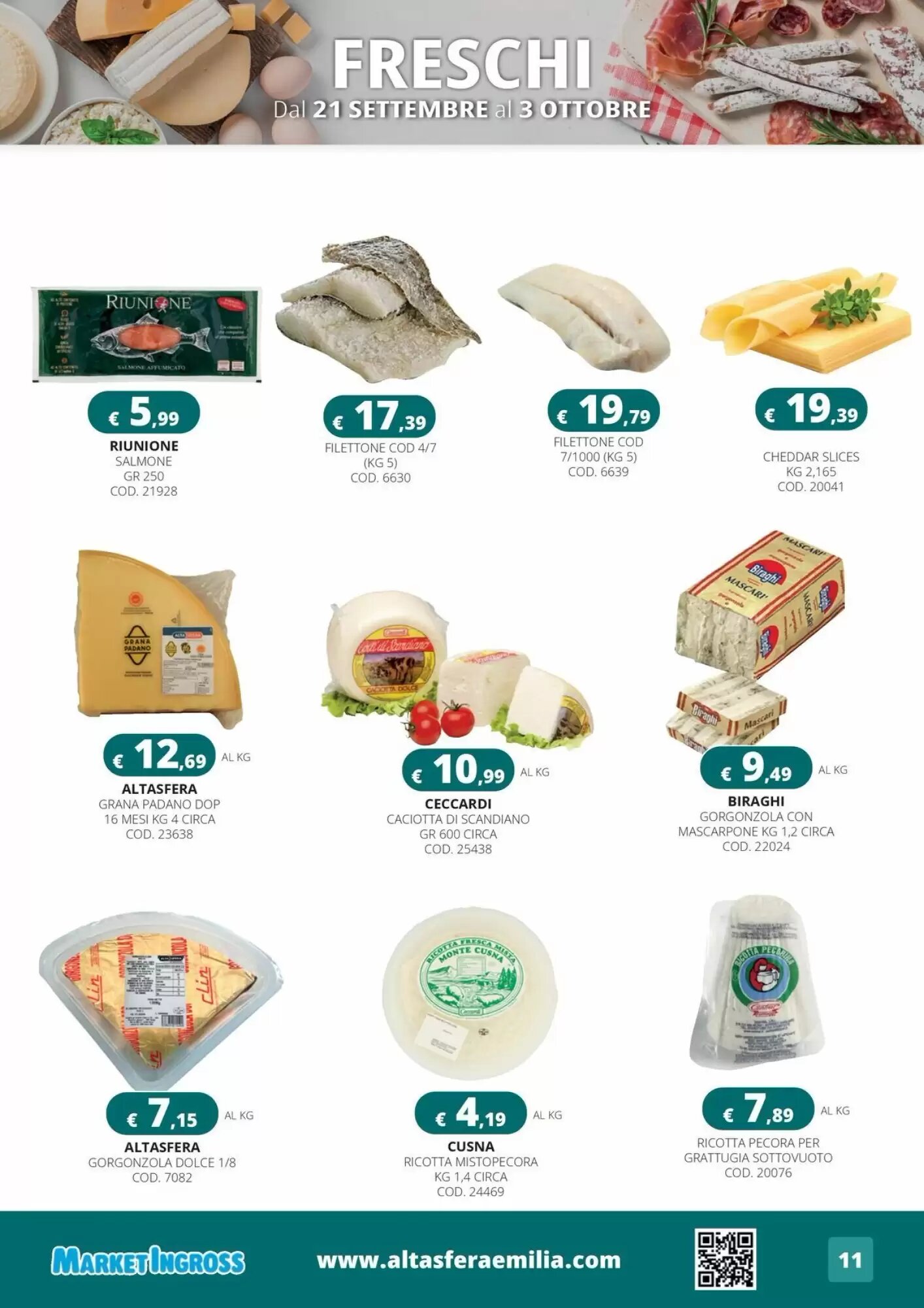 Volantino promozionale Altasfera  valide dal 21/09/2026 - Pagina 11.