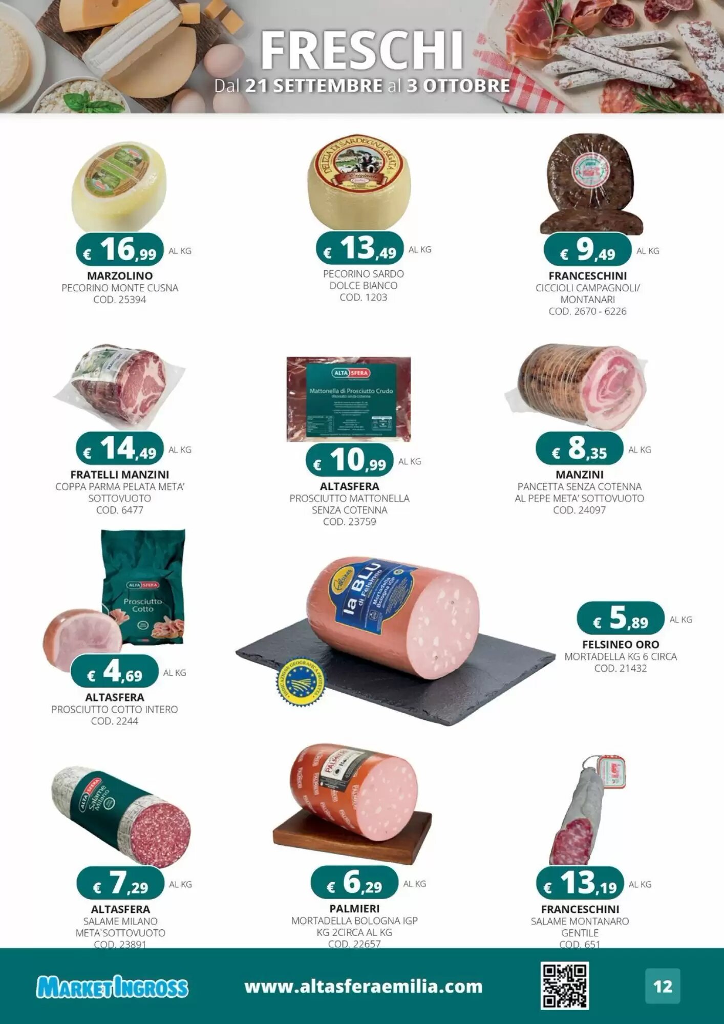 Volantino promozionale Altasfera  valide dal 21/09/2026 - Pagina 12.
