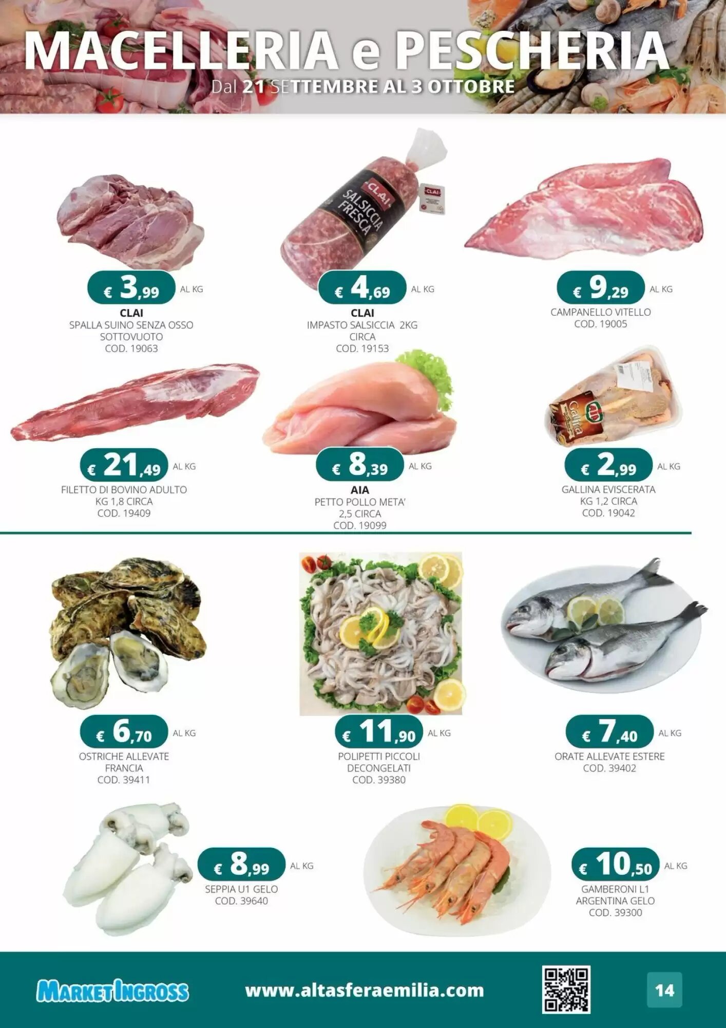 Volantino promozionale Altasfera  valide dal 21/09/2026 - Pagina 14.