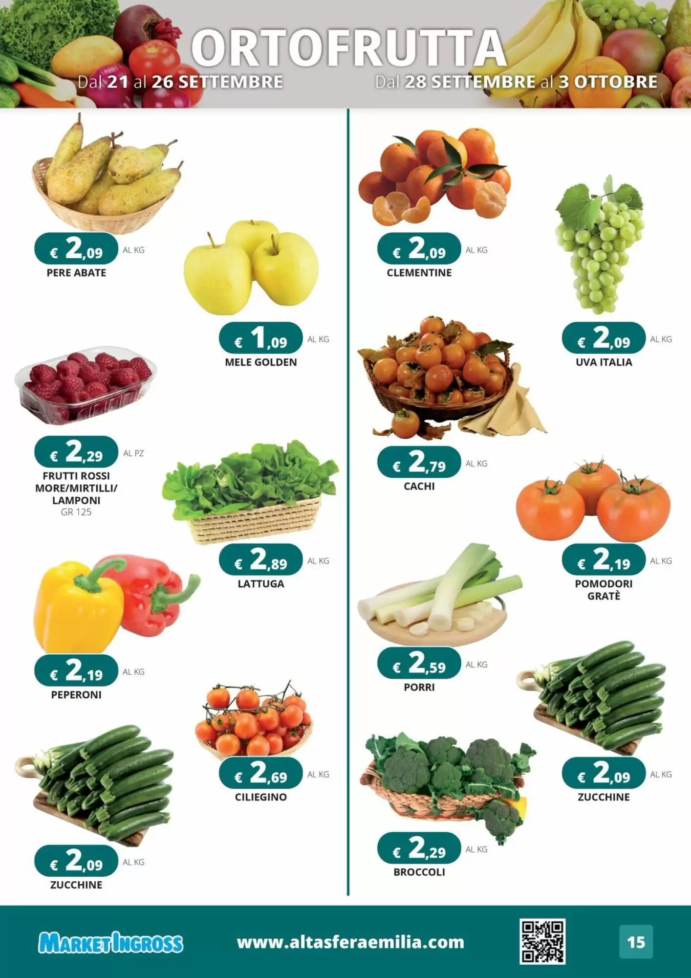 Volantino promozionale Altasfera  valide dal 21/09/2026 - Pagina 15.