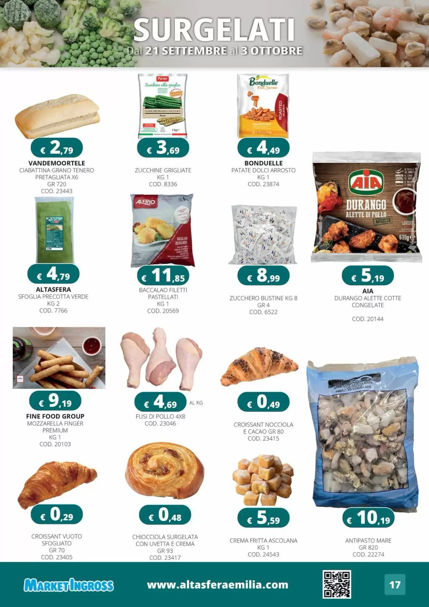Volantino promozionale Altasfera  valide dal 21/09/2026 - Pagina 17.