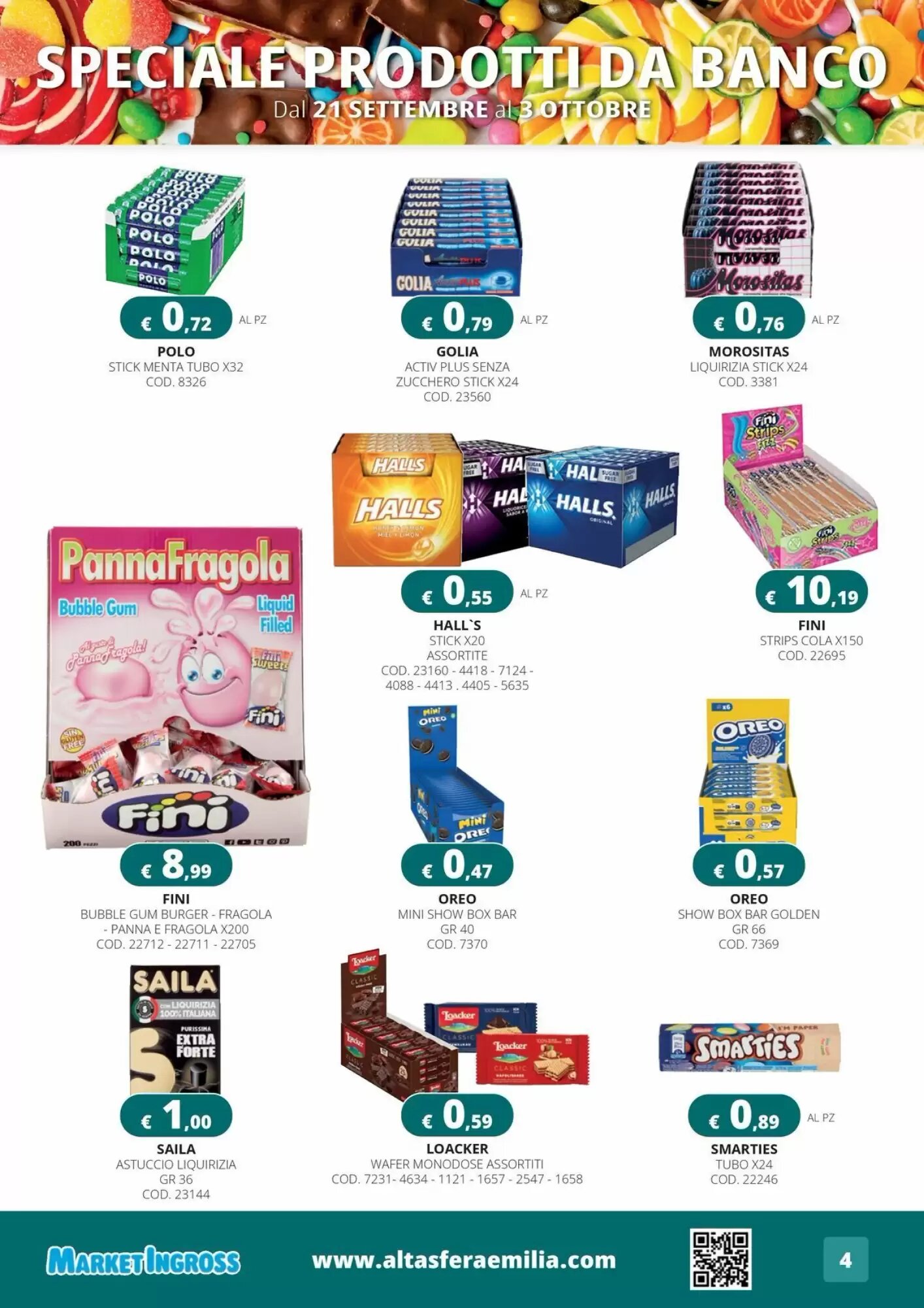 Volantino promozionale Altasfera  valide dal 21/09/2026 - Pagina 4.