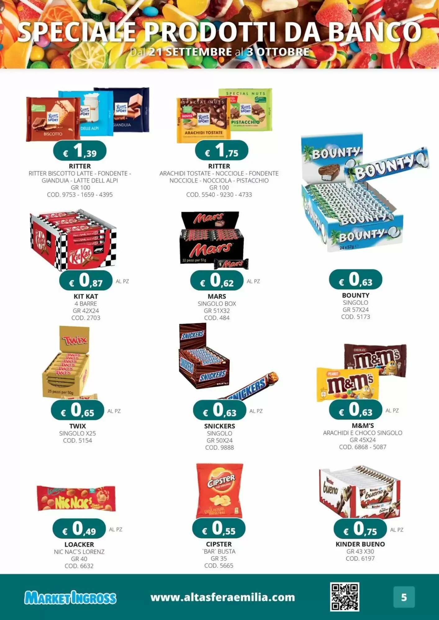 Volantino promozionale Altasfera  valide dal 21/09/2026 - Pagina 5.