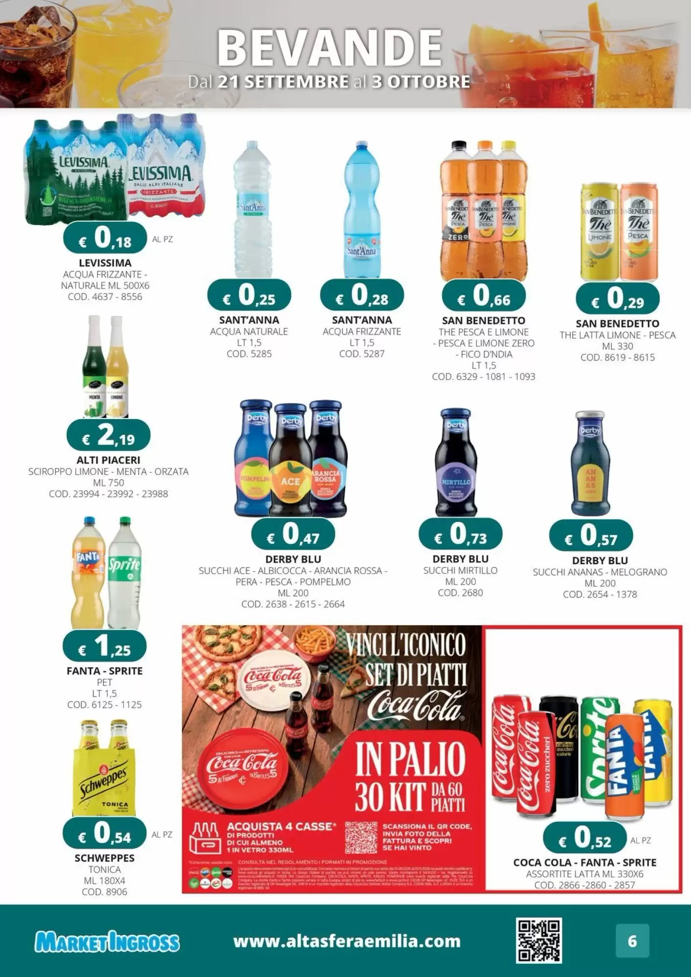 Volantino promozionale Altasfera  valide dal 21/09/2026 - Pagina 6.