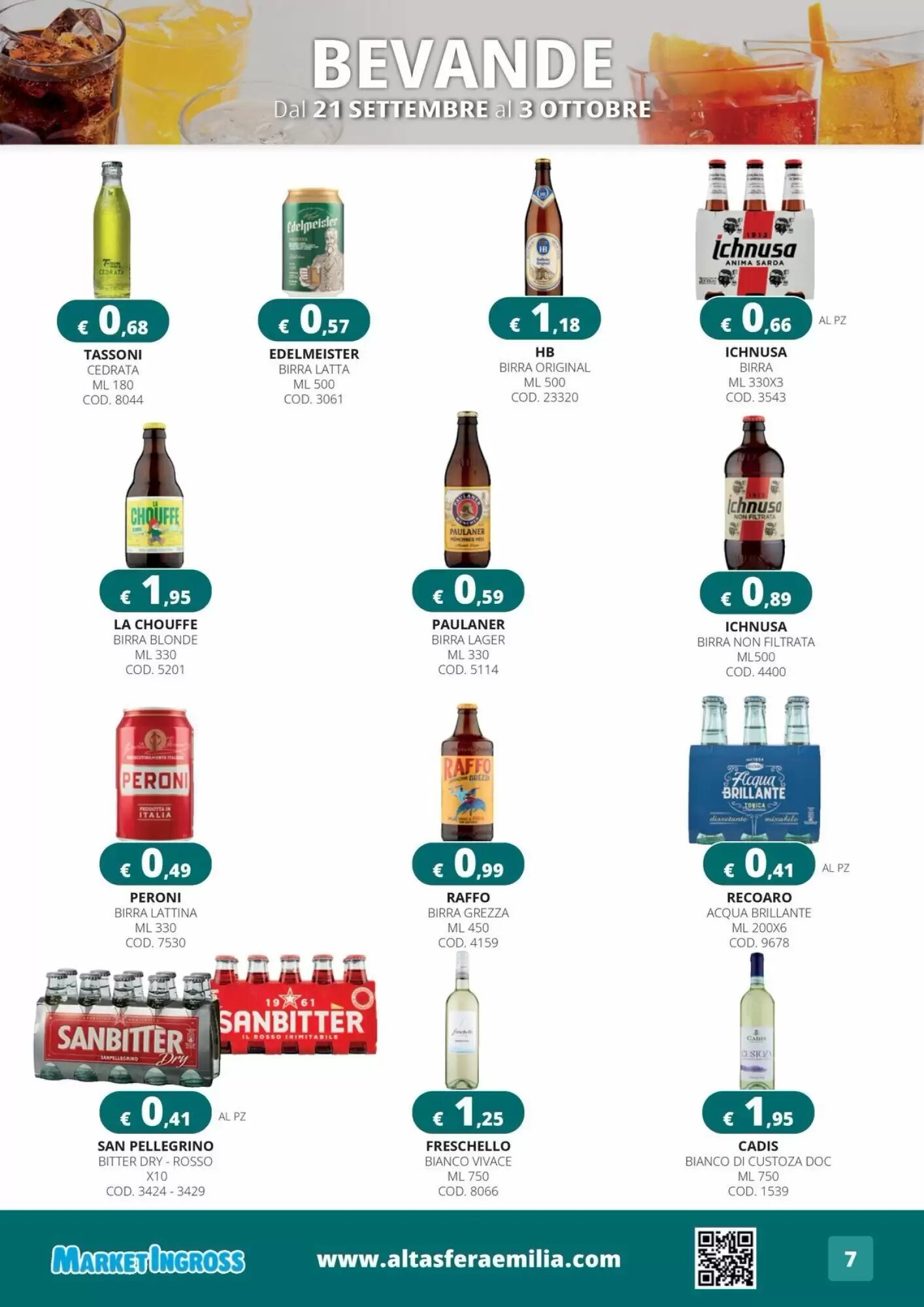 Volantino promozionale Altasfera  valide dal 21/09/2026 - Pagina 7.