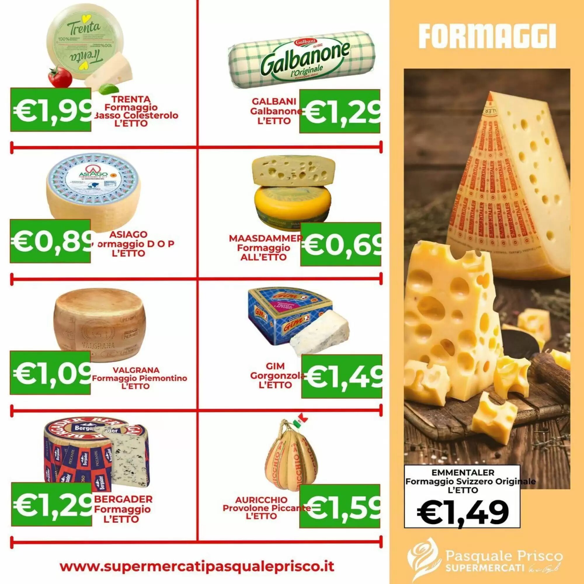 Volantino promozionale Supermercati Pasquale Prisco  valide dal 21/09/2026 - Pagina 3.