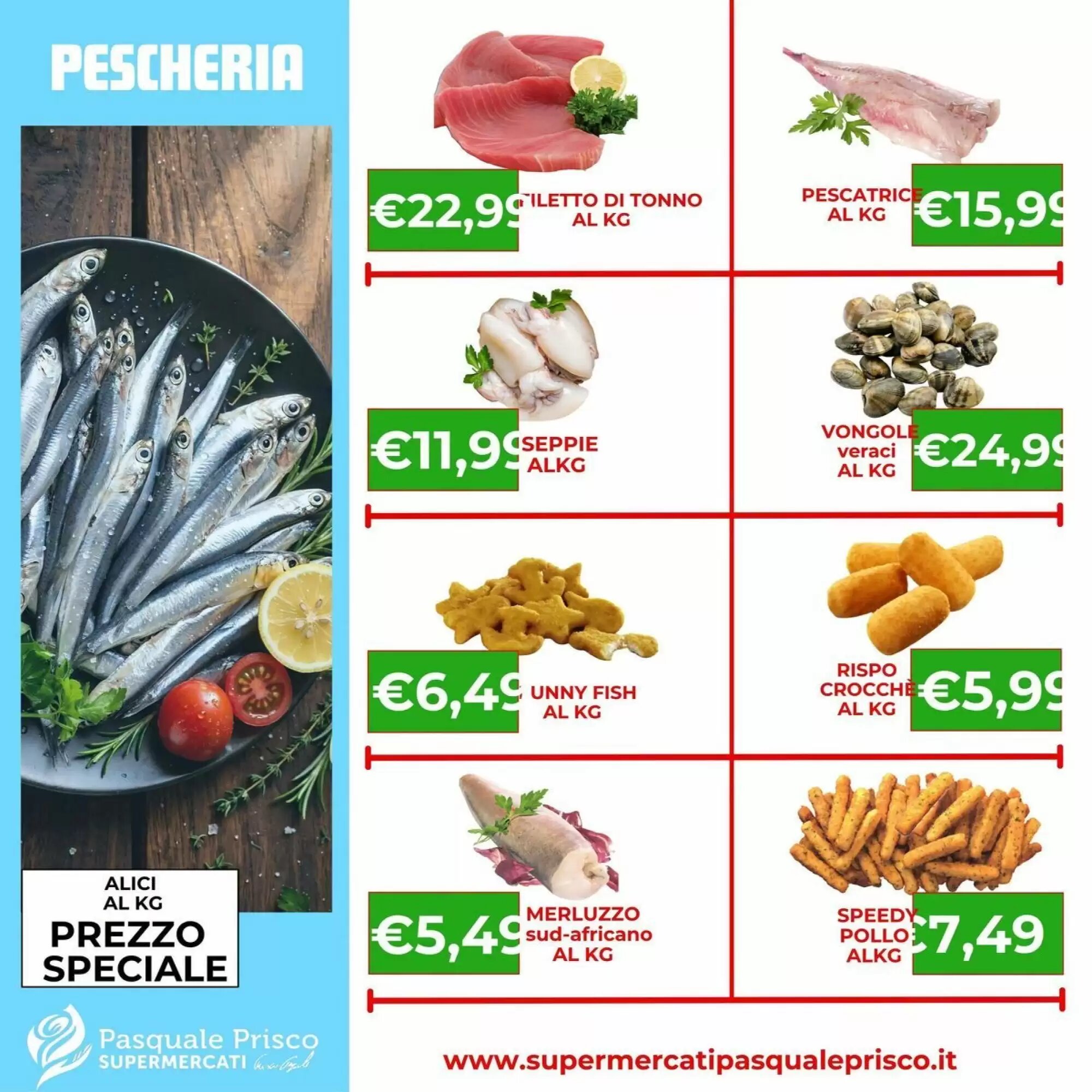 Volantino promozionale Supermercati Pasquale Prisco  valide dal 21/09/2026 - Pagina 6.