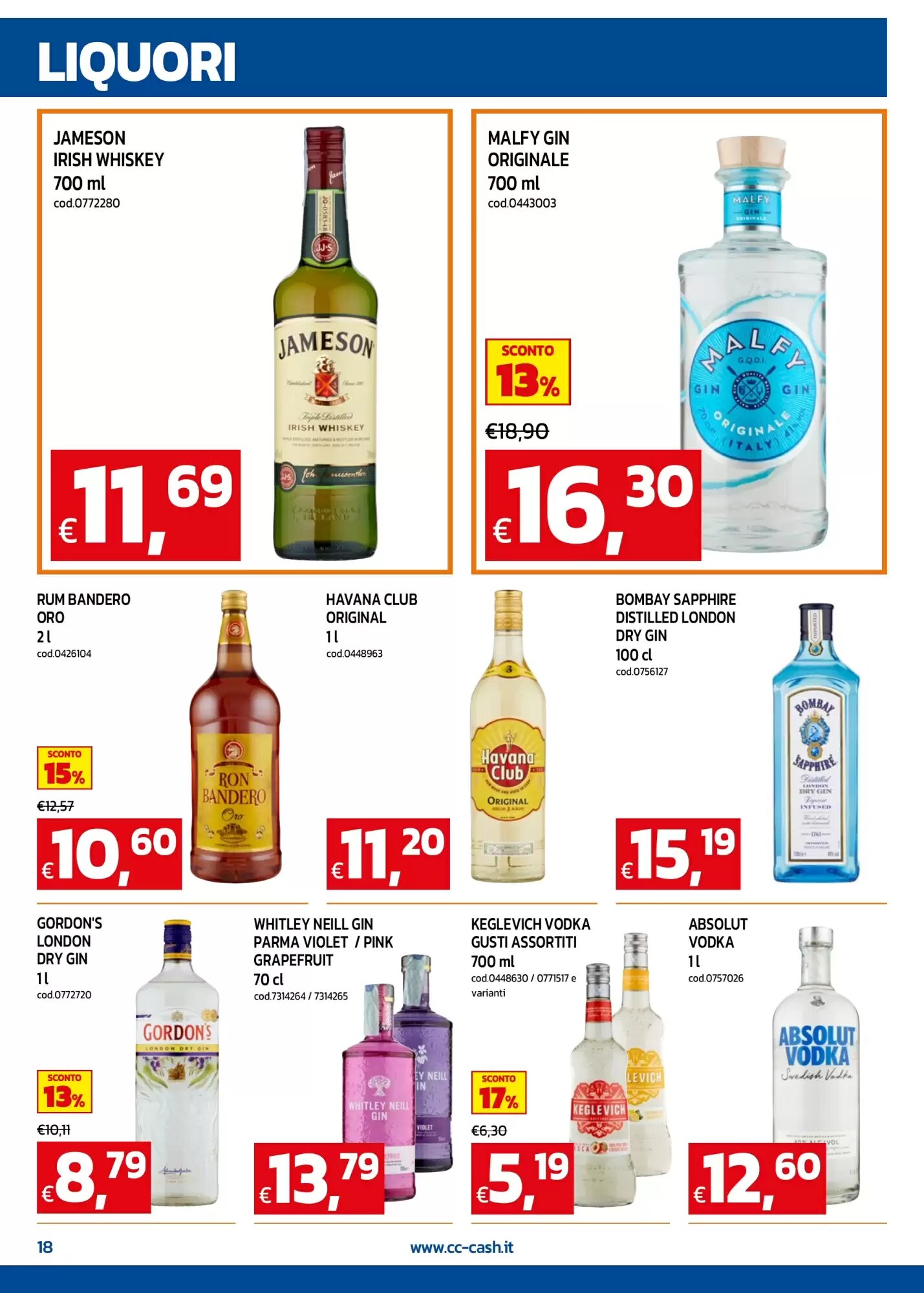 Volantino promozionale C+C maxigross  valide dal 21/09/2026 - Pagina 18.