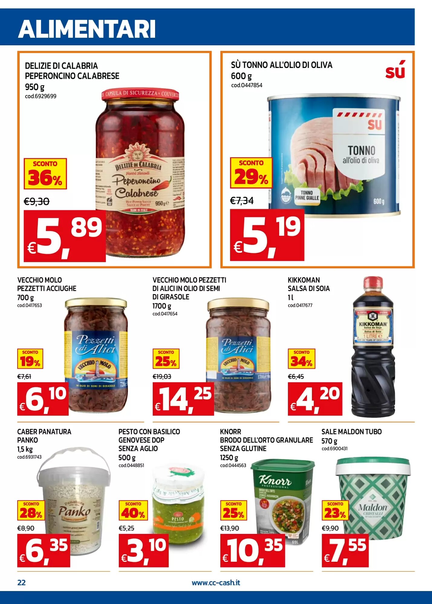 Volantino promozionale C+C maxigross  valide dal 21/09/2026 - Pagina 22.