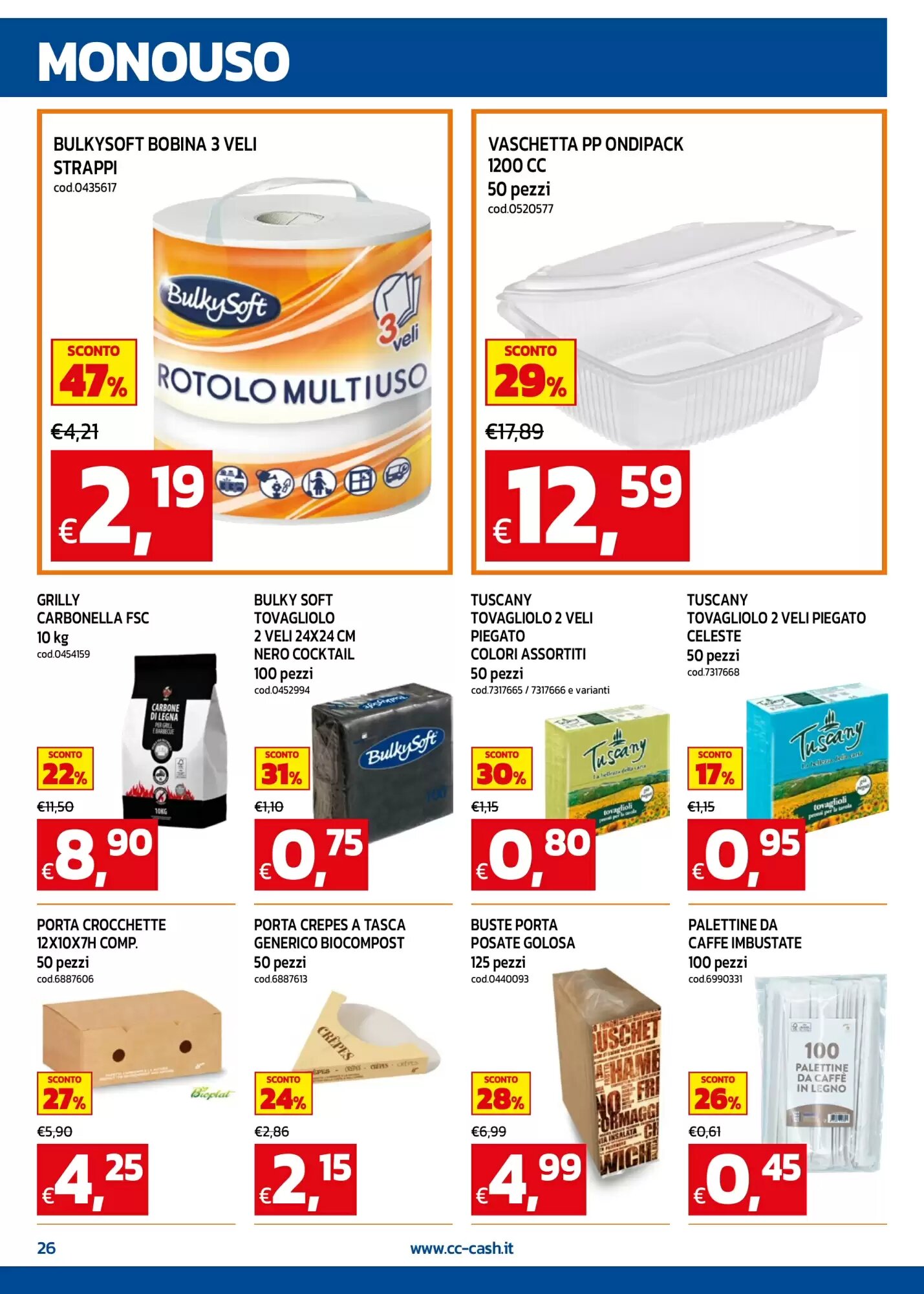Volantino promozionale C+C maxigross  valide dal 21/09/2026 - Pagina 26.