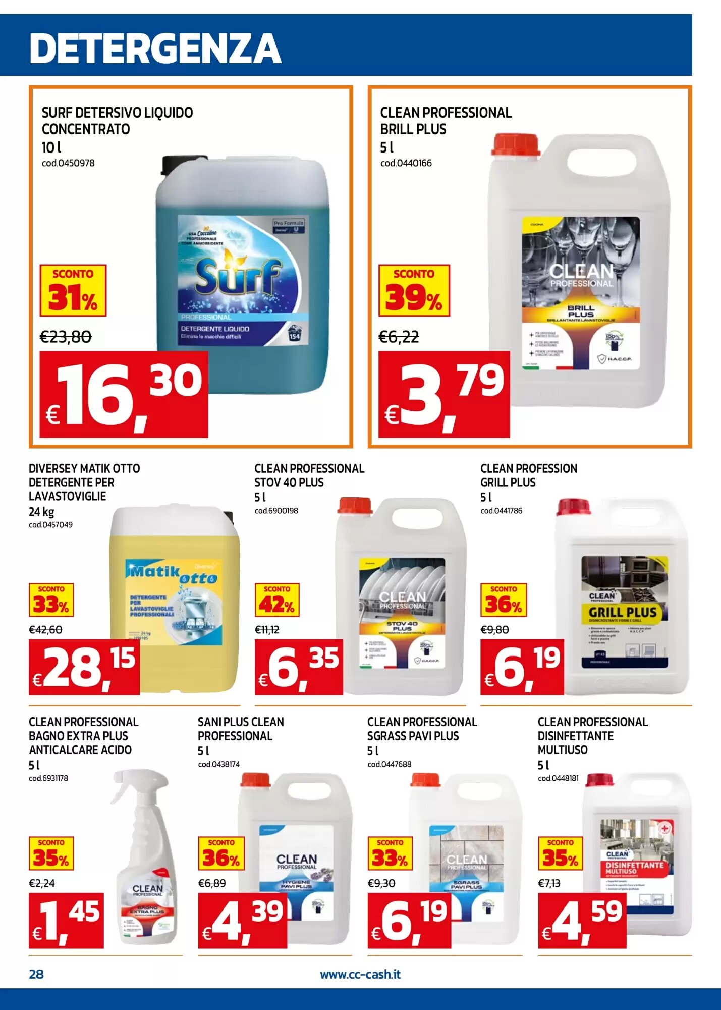 Volantino promozionale C+C maxigross  valide dal 21/09/2026 - Pagina 28.