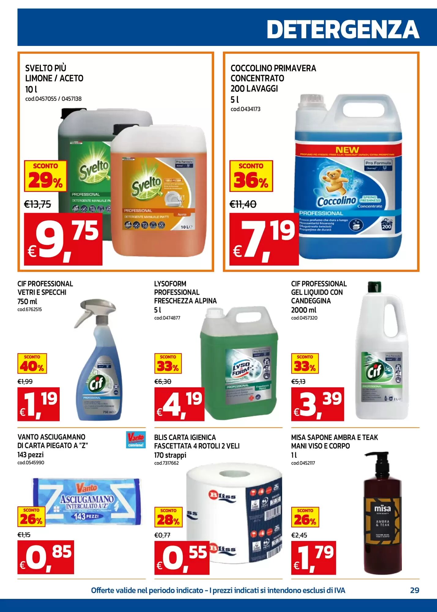 Volantino promozionale C+C maxigross  valide dal 21/09/2026 - Pagina 29.