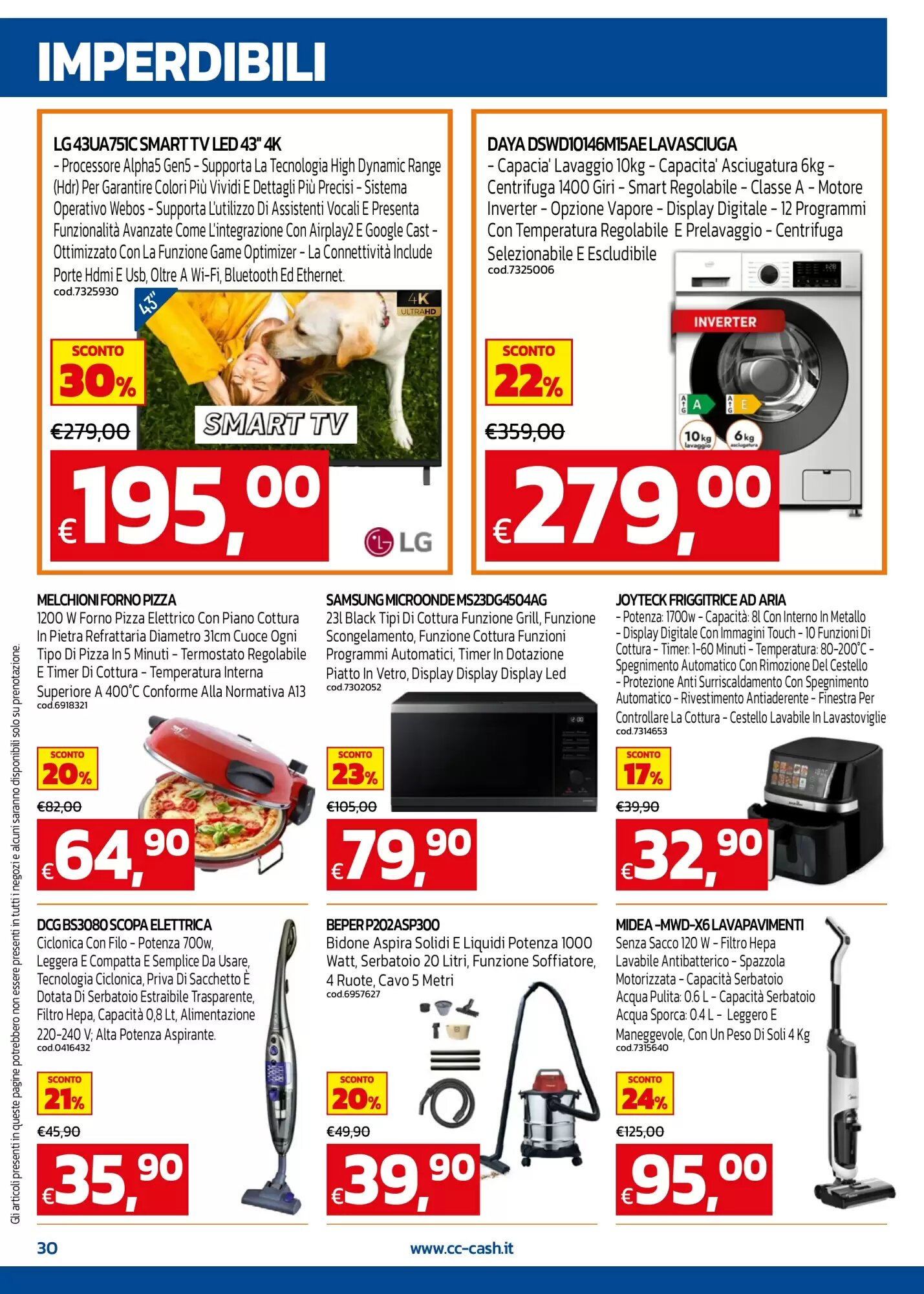 Volantino promozionale C+C maxigross  valide dal 21/09/2026 - Pagina 30.