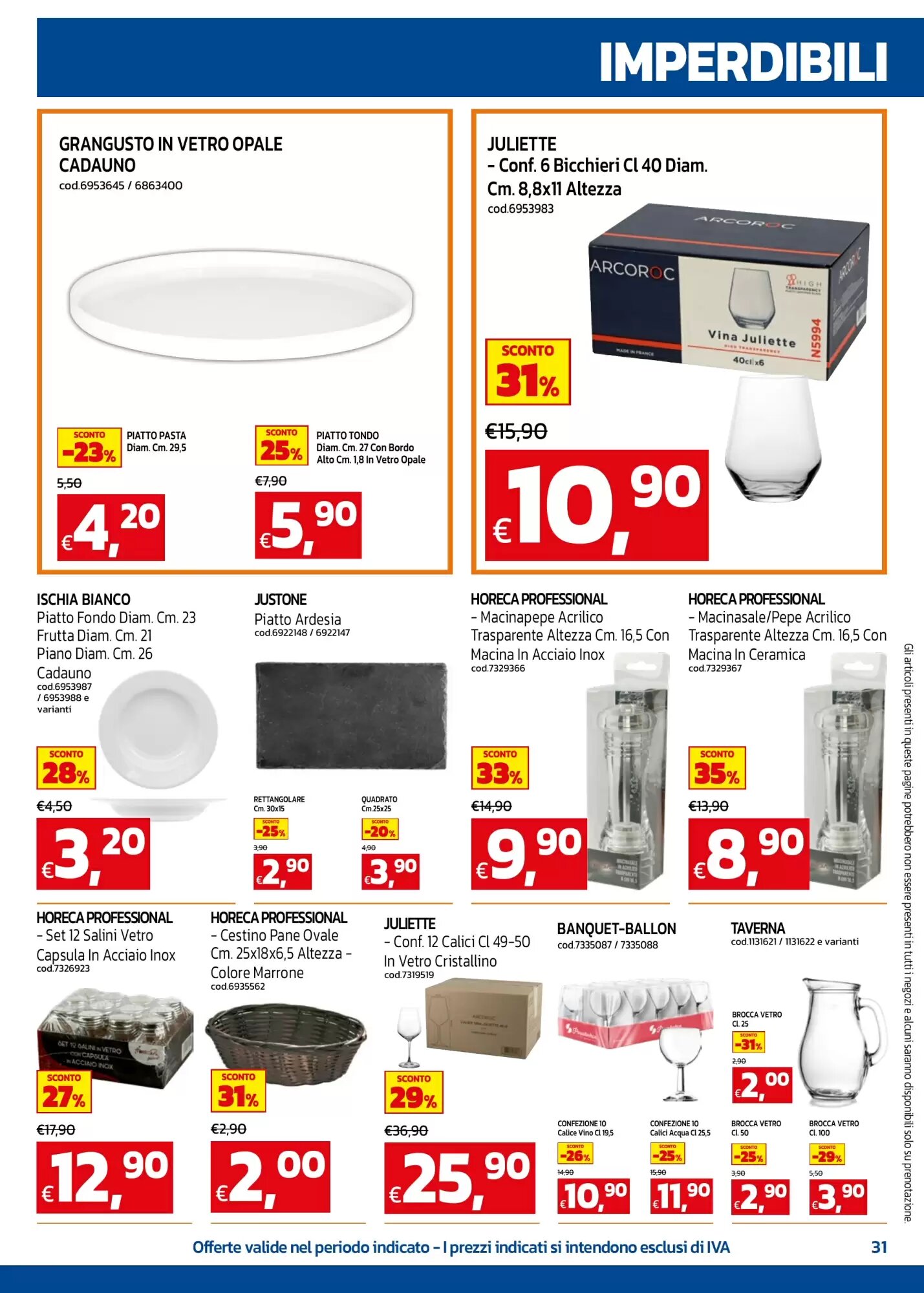 Volantino promozionale C+C maxigross  valide dal 21/09/2026 - Pagina 31.