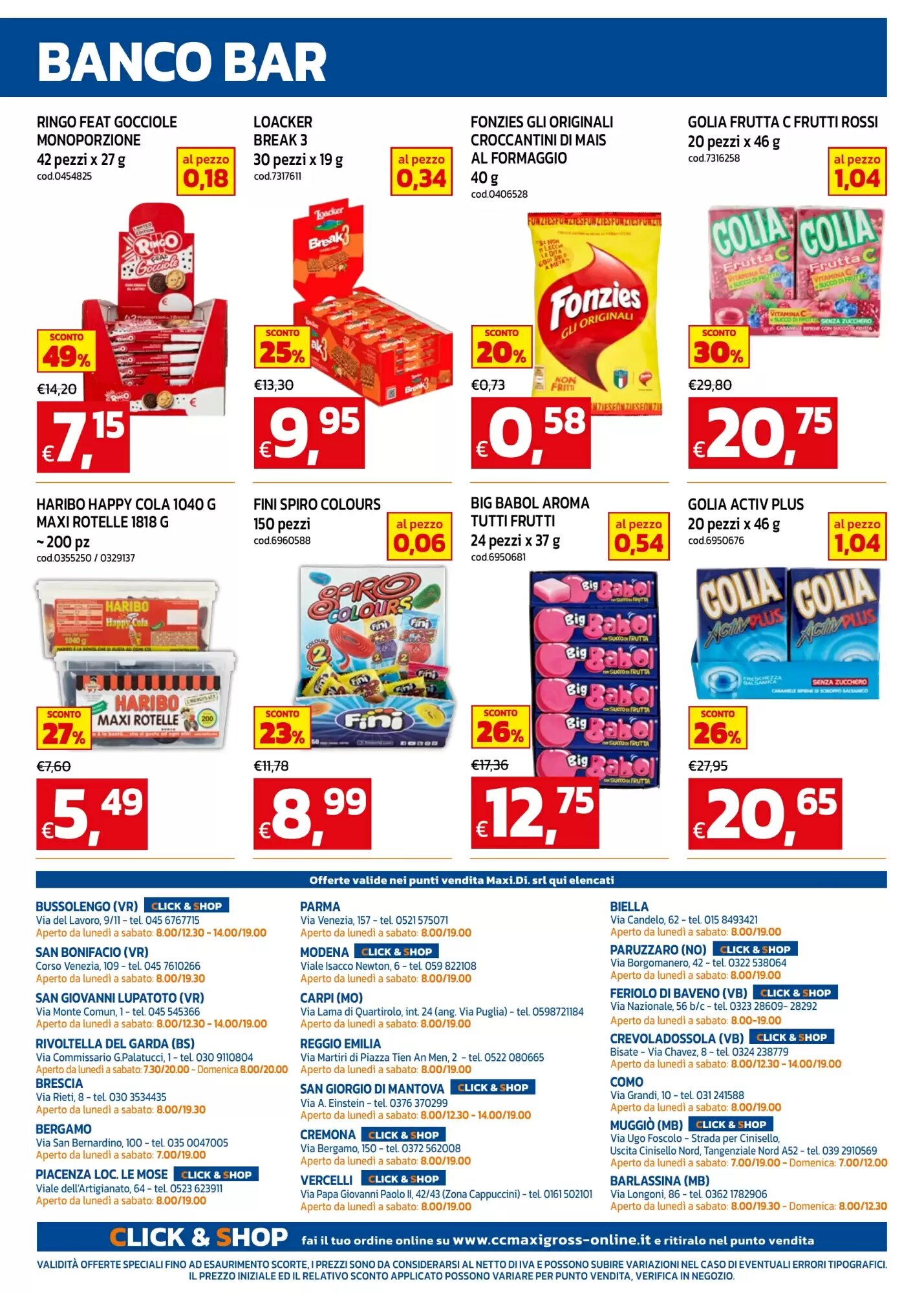 Volantino promozionale C+C maxigross  valide dal 21/09/2026 - Pagina 32.