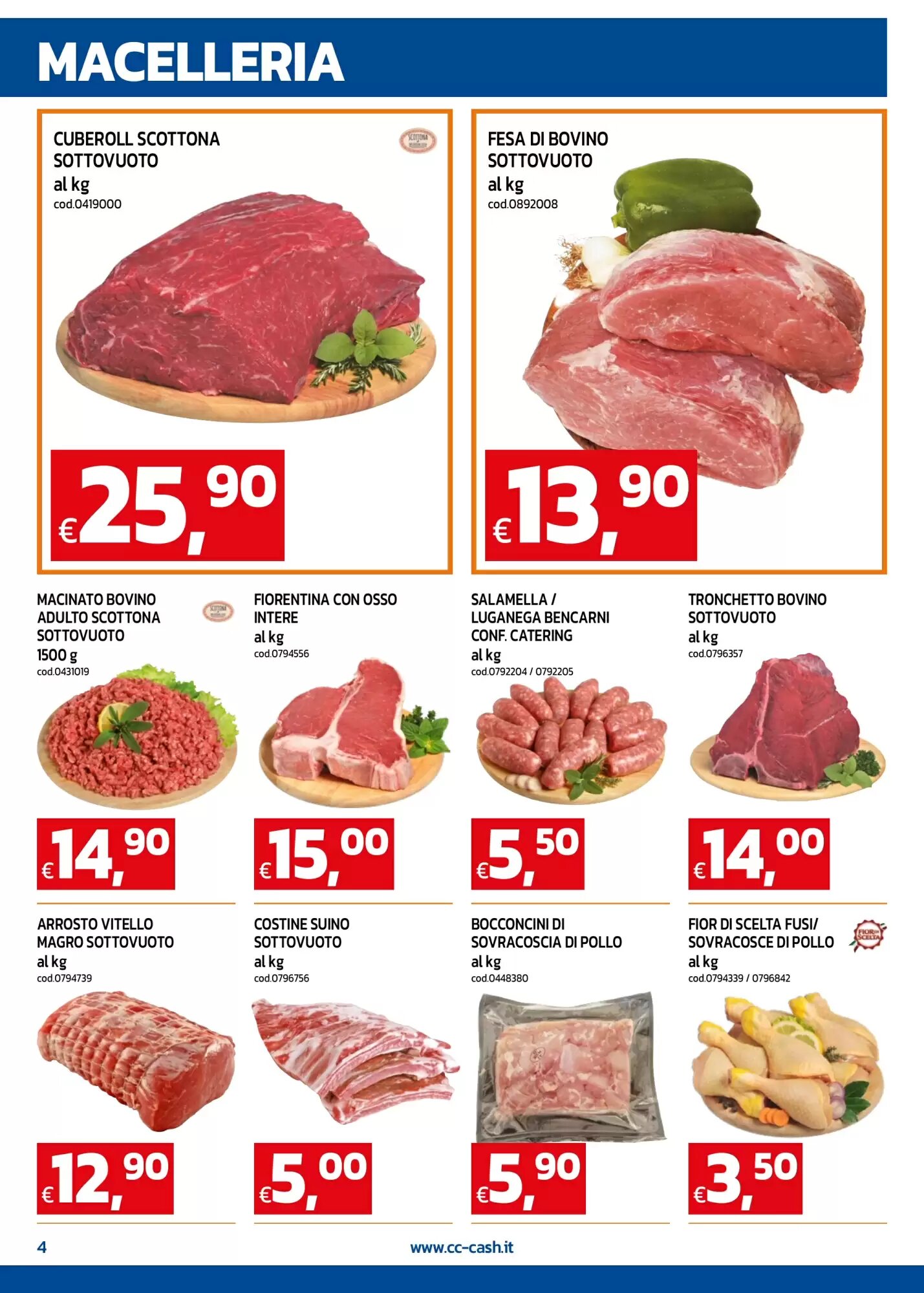 Volantino promozionale C+C maxigross  valide dal 21/09/2026 - Pagina 4.