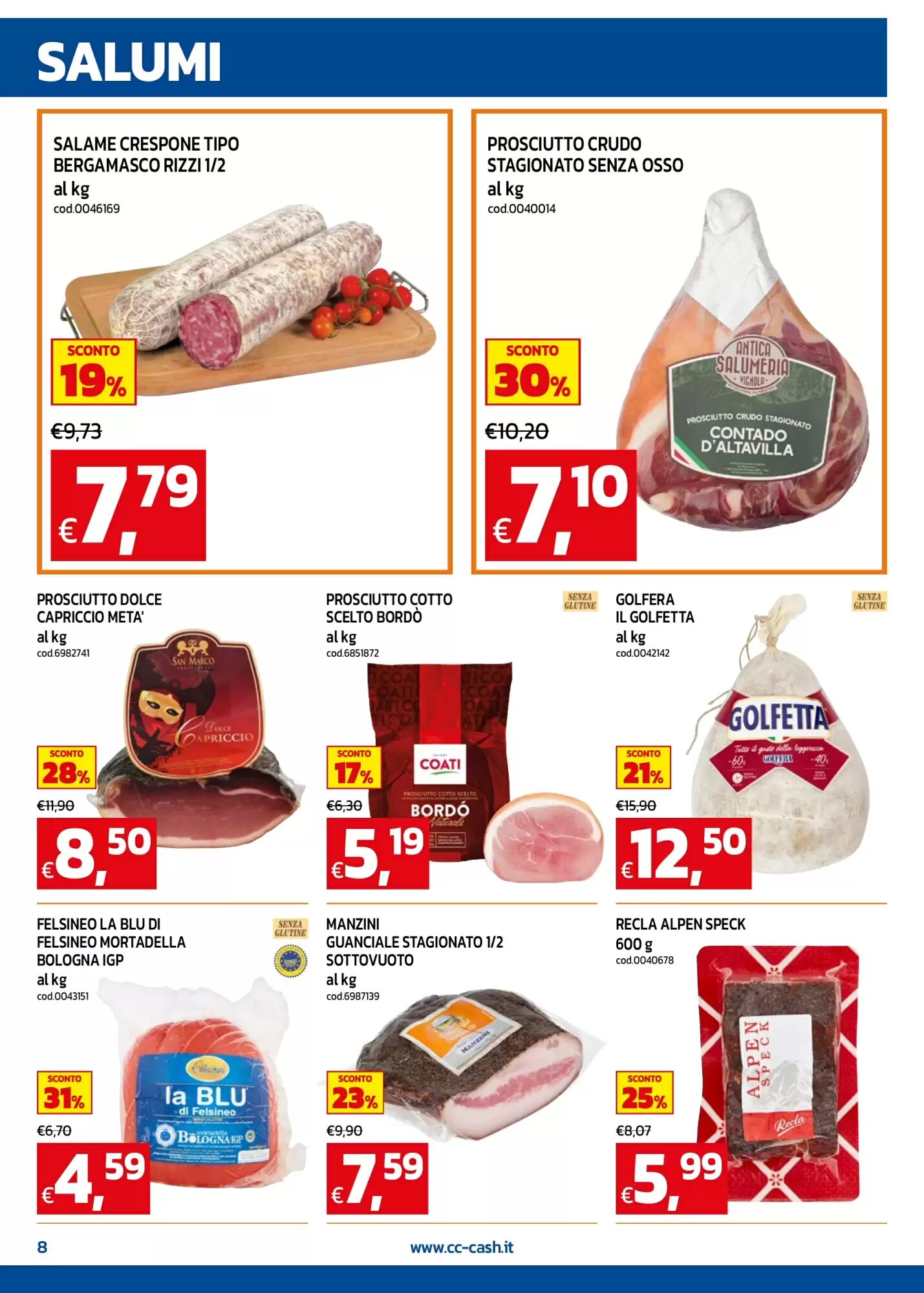 Volantino promozionale C+C maxigross  valide dal 21/09/2026 - Pagina 8.