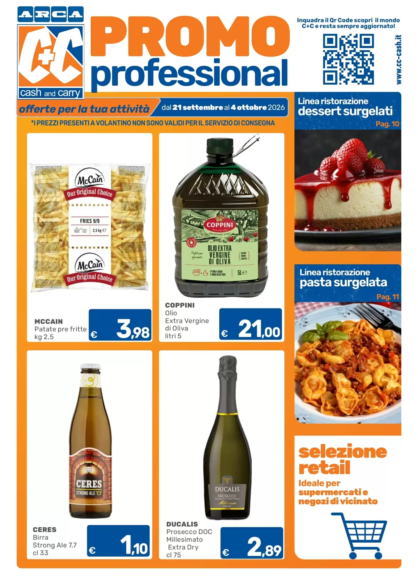 Volantino promozionale C+C Cash and Carry  valide dal 21/09/2026 - Pagina 1.