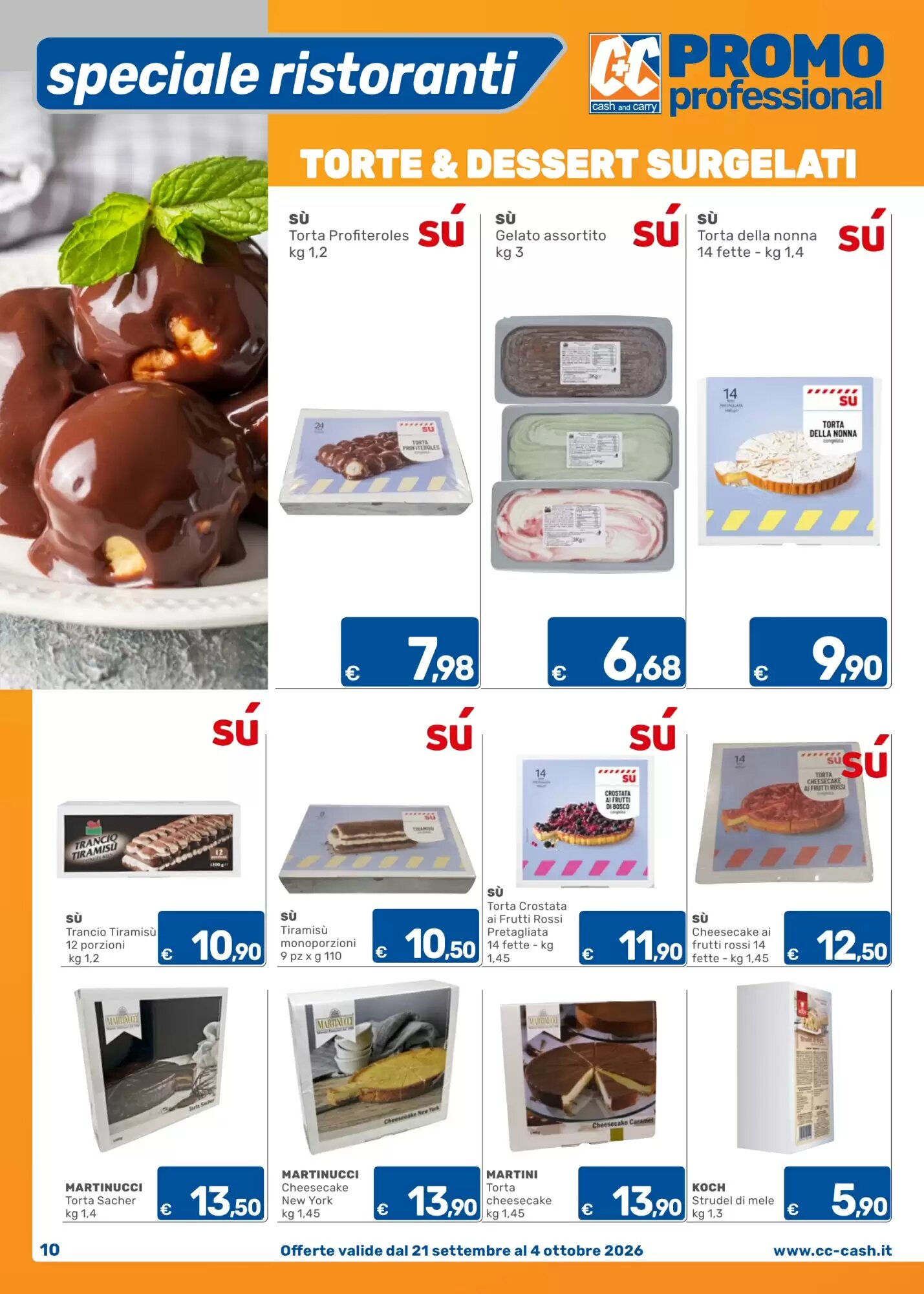 Volantino promozionale C+C Cash and Carry  valide dal 21/09/2026 - Pagina 10.
