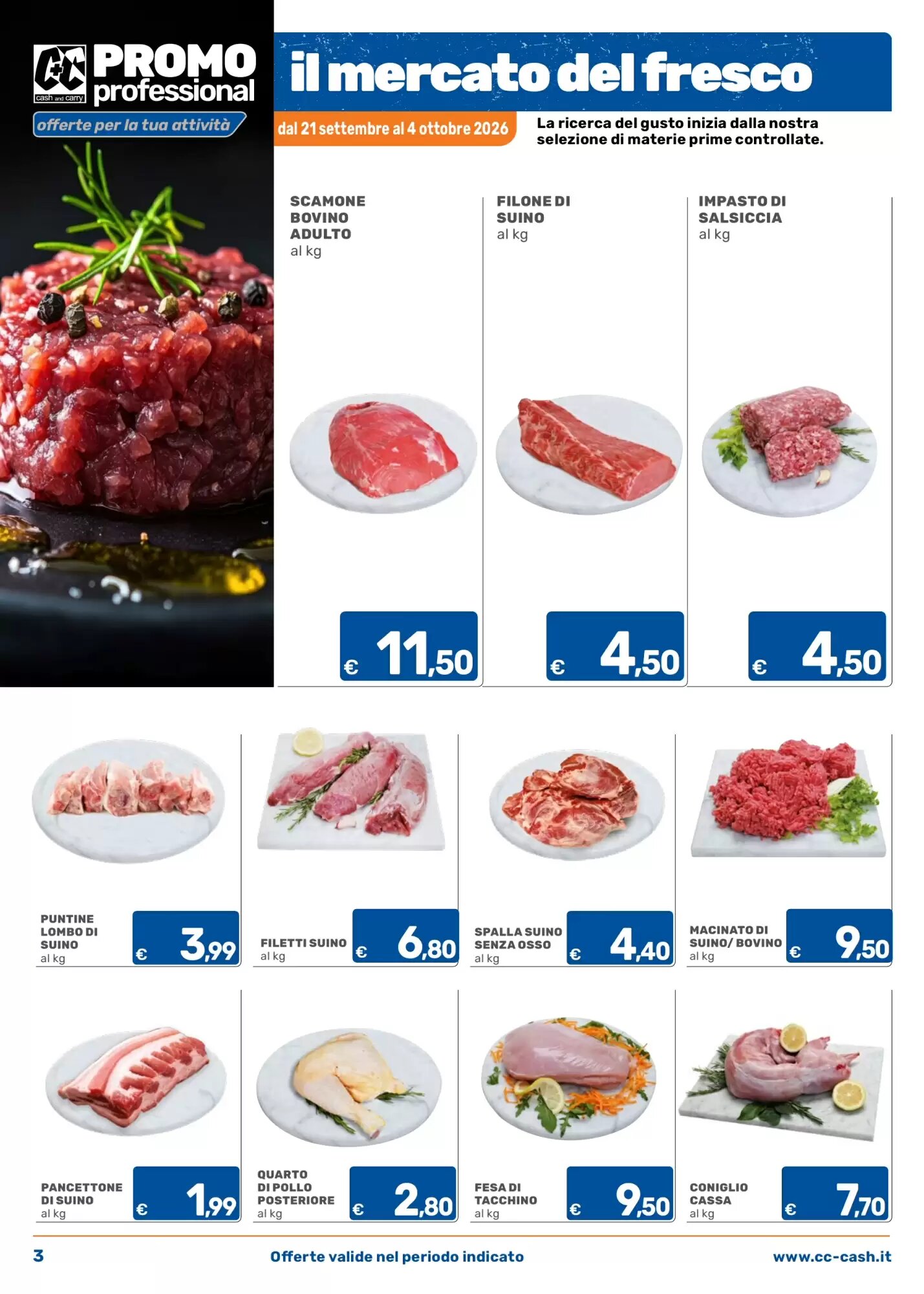 Volantino promozionale C+C Cash and Carry  valide dal 21/09/2026 - Pagina 3.