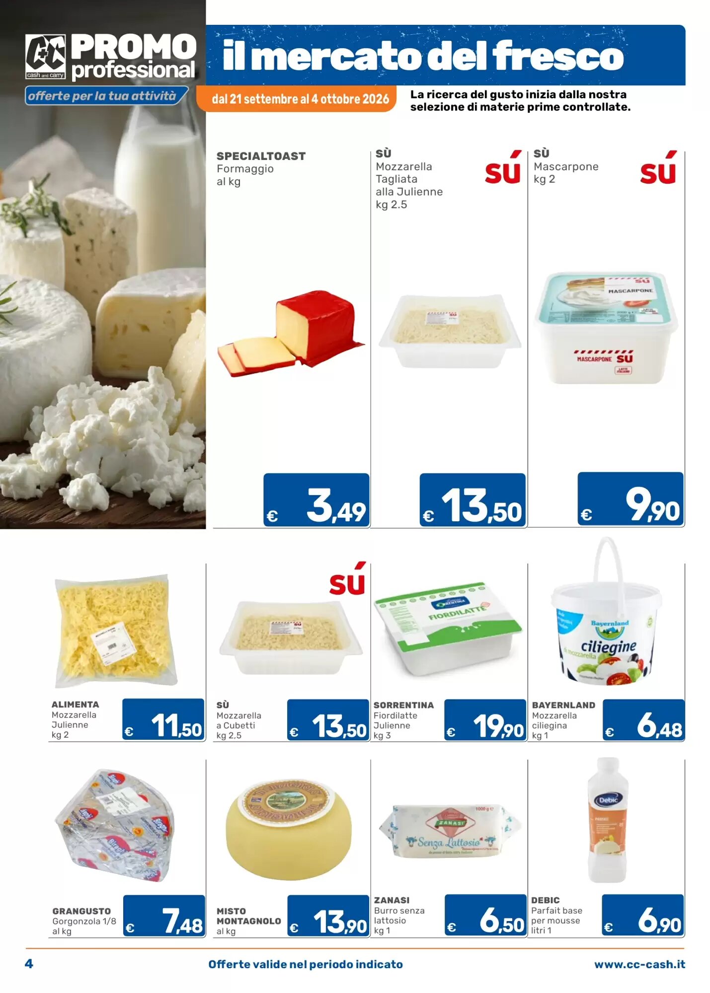 Volantino promozionale C+C Cash and Carry  valide dal 21/09/2026 - Pagina 4.