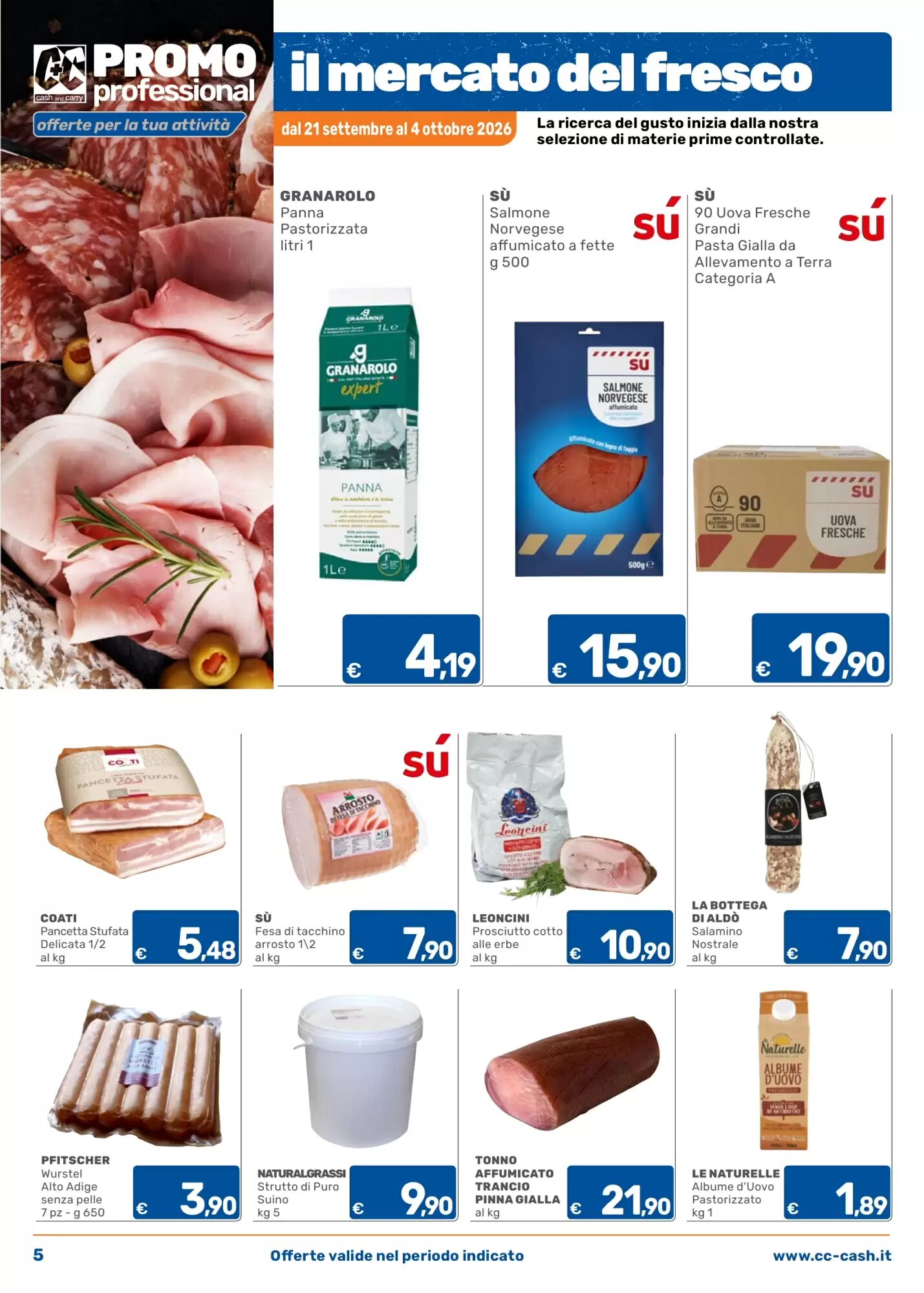 Volantino promozionale C+C Cash and Carry  valide dal 21/09/2026 - Pagina 5.