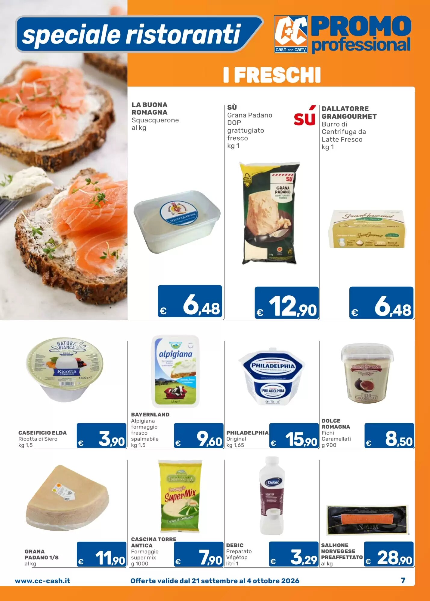 Volantino promozionale C+C Cash and Carry  valide dal 21/09/2026 - Pagina 7.