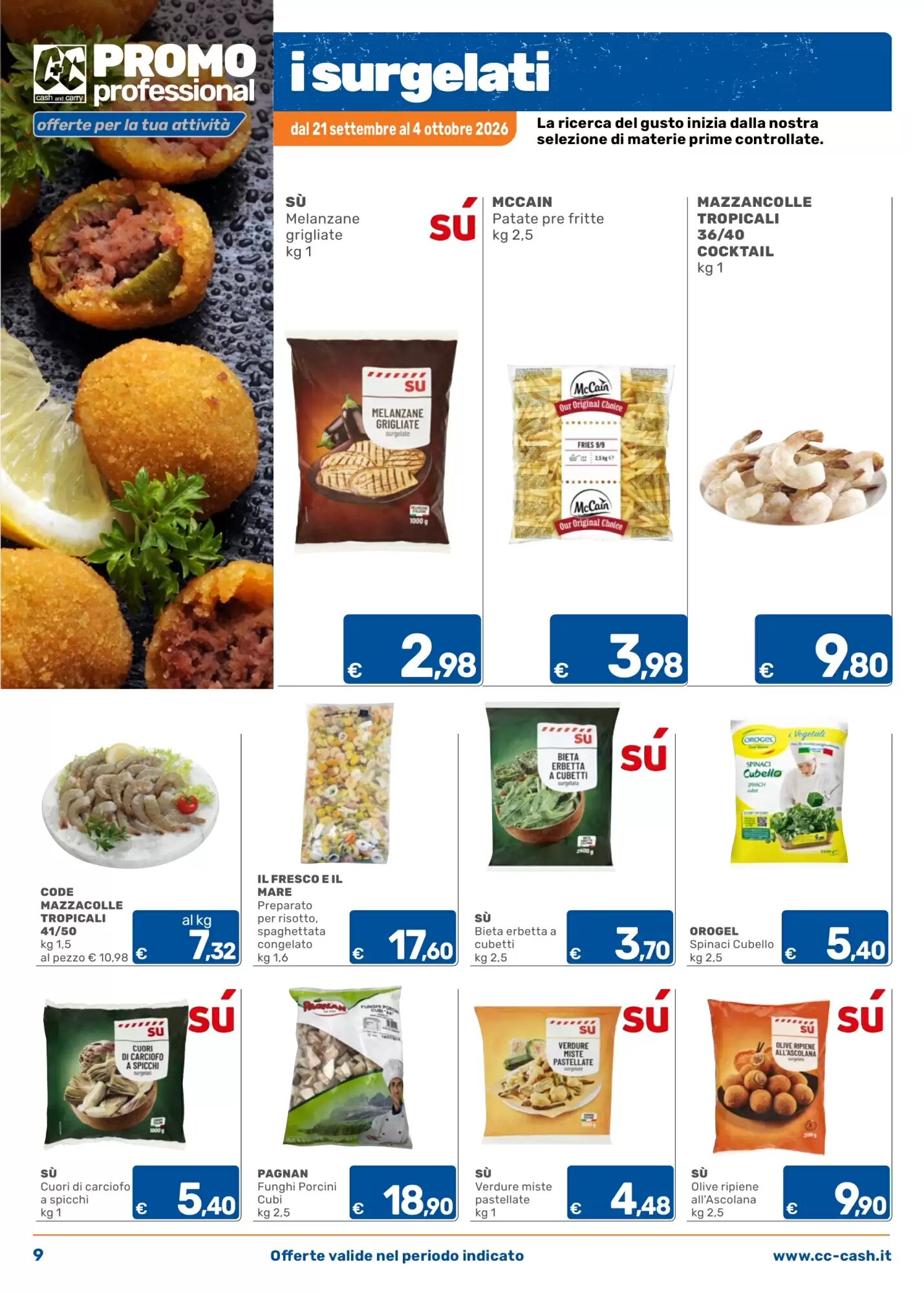Volantino promozionale C+C Cash and Carry  valide dal 21/09/2026 - Pagina 9.