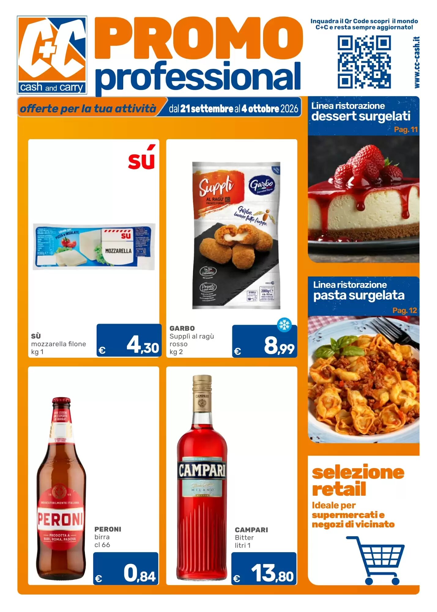 Volantino promozionale C+C Cash and Carry  valide dal 21/09/2026 - Pagina 1.