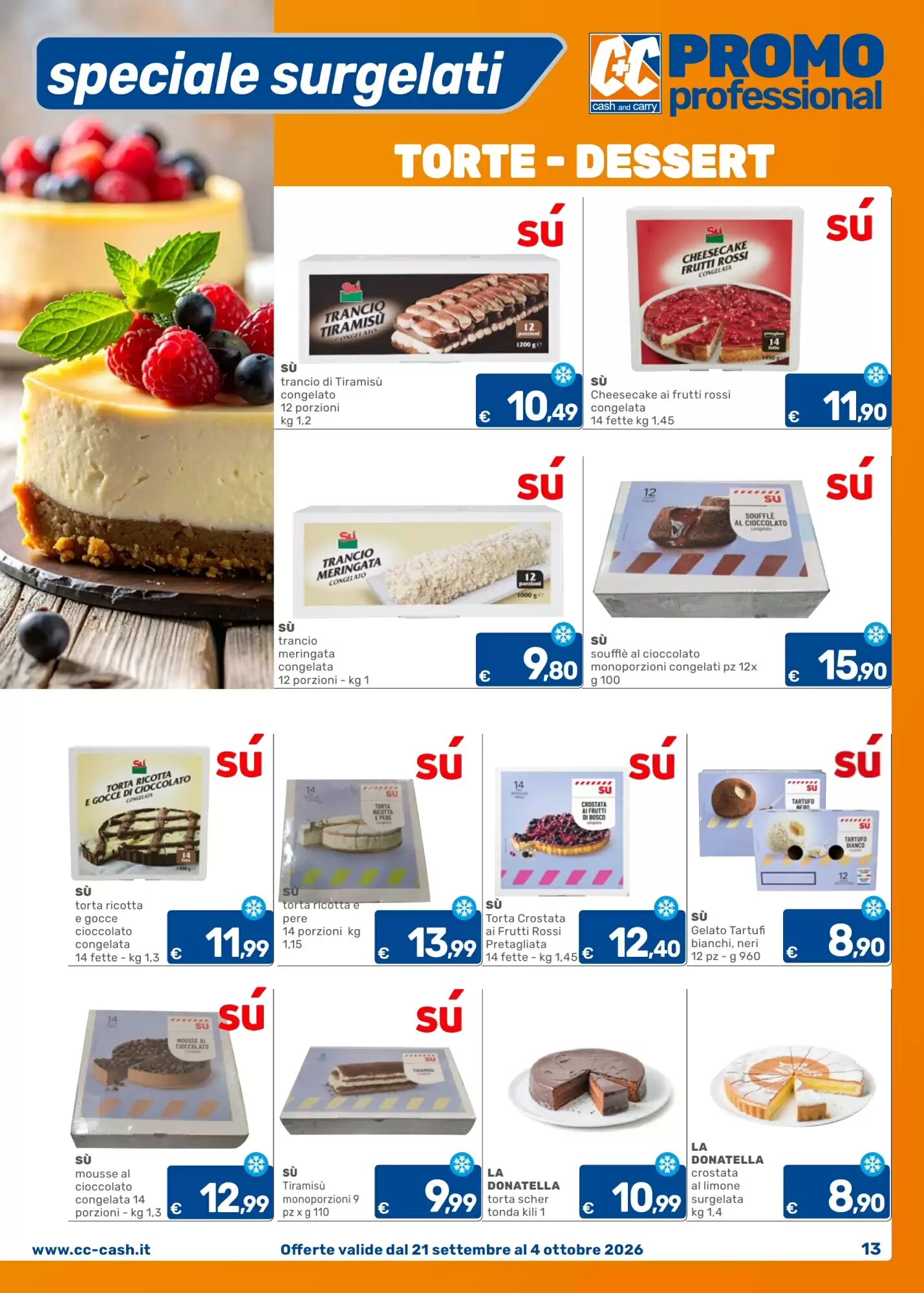 Volantino promozionale C+C Cash and Carry  valide dal 21/09/2026 - Pagina 13.