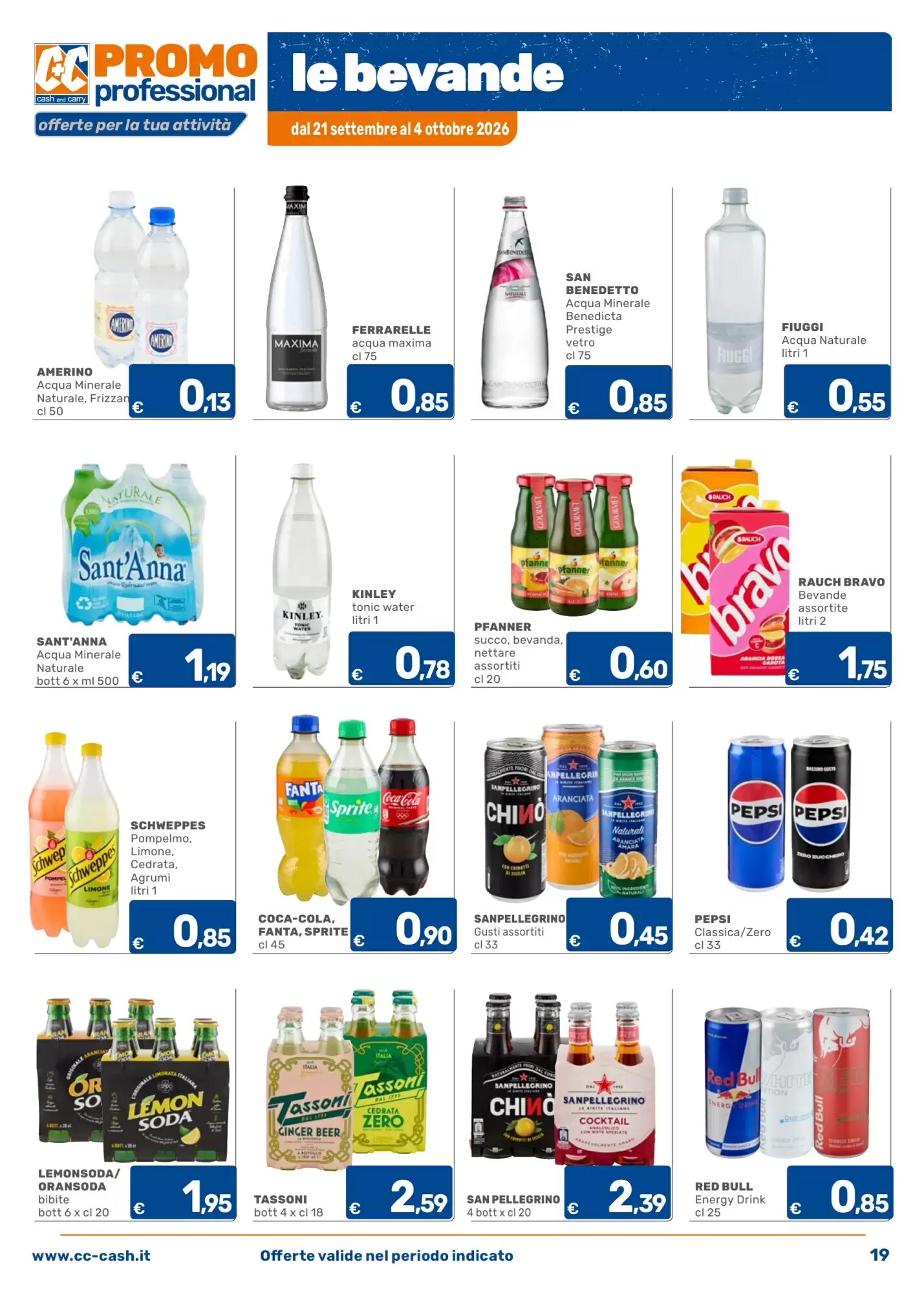 Volantino promozionale C+C Cash and Carry  valide dal 21/09/2026 - Pagina 19.