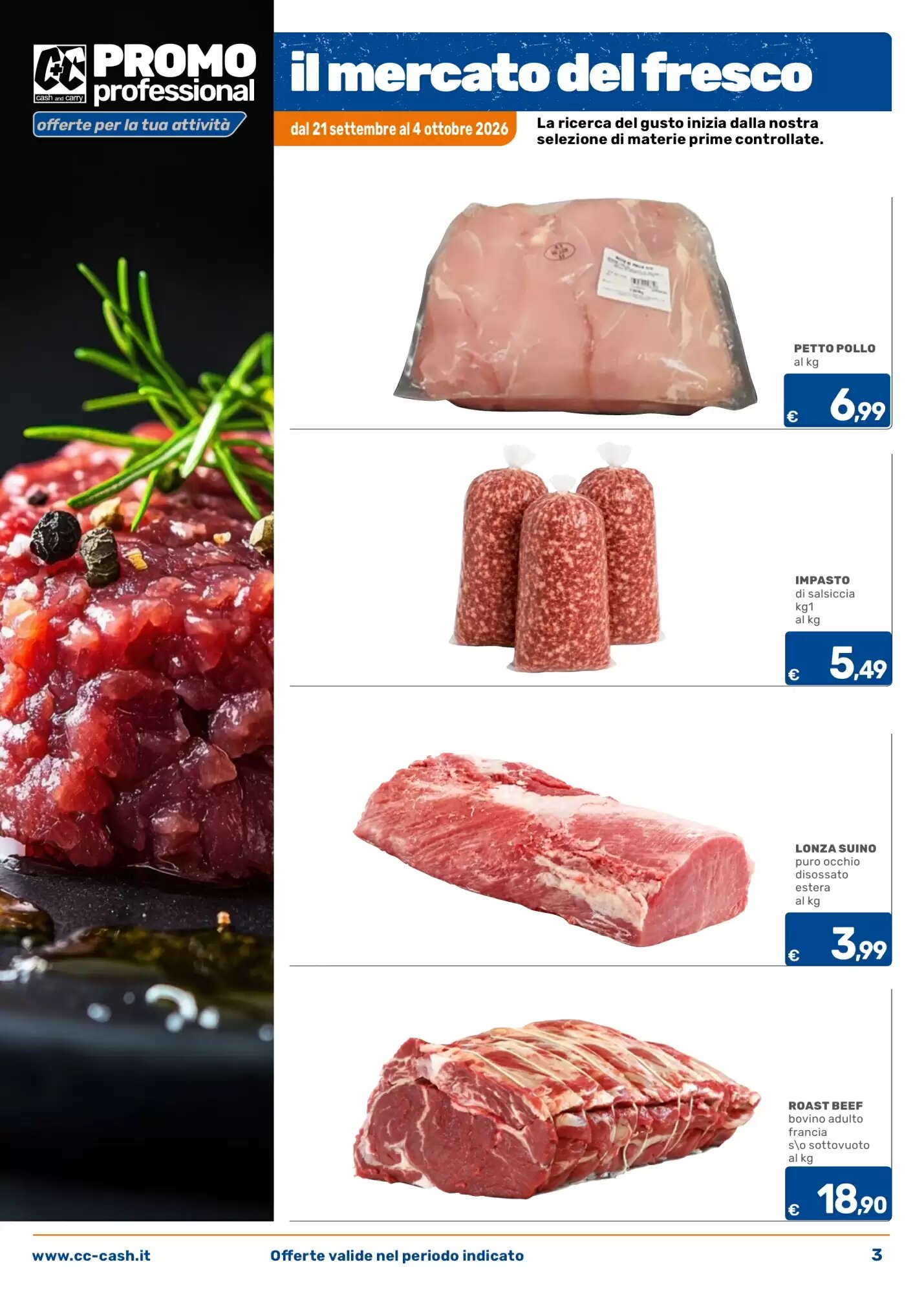 Volantino promozionale C+C Cash and Carry  valide dal 21/09/2026 - Pagina 3.