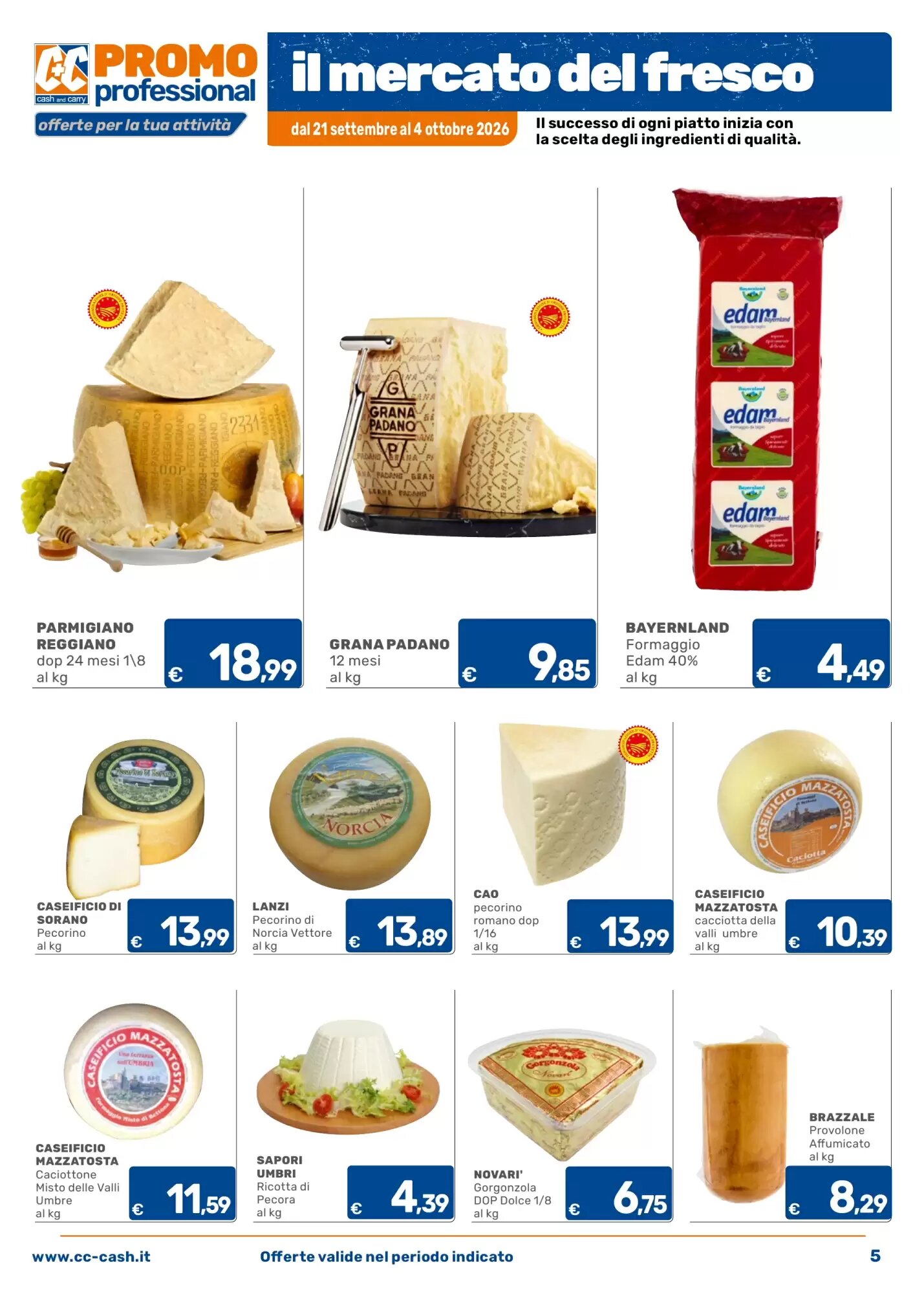 Volantino promozionale C+C Cash and Carry  valide dal 21/09/2026 - Pagina 5.