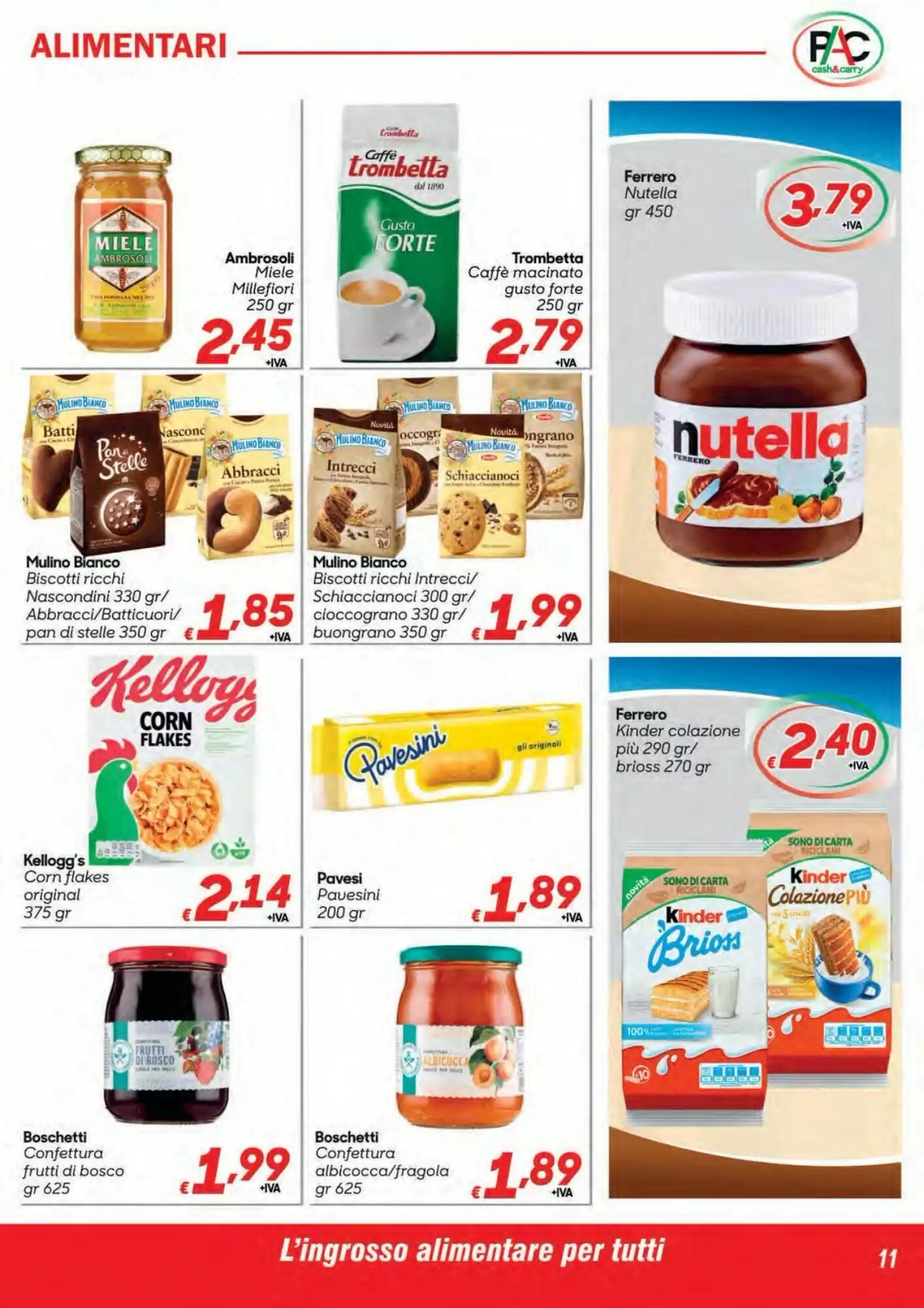 Volantino promozionale Pac Cash&Carry  valide dal 21/09/2026 - Pagina 11.