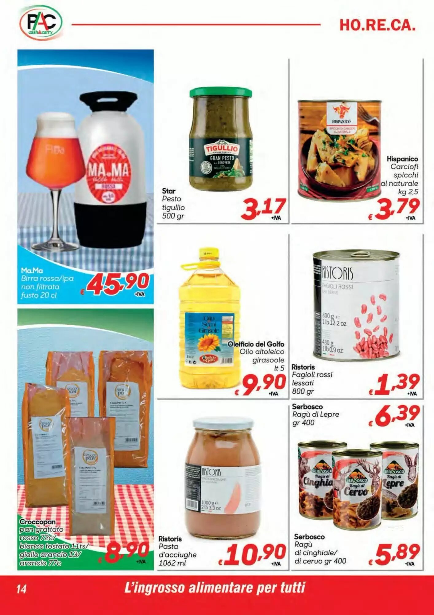 Volantino promozionale Pac Cash&Carry  valide dal 21/09/2026 - Pagina 14.