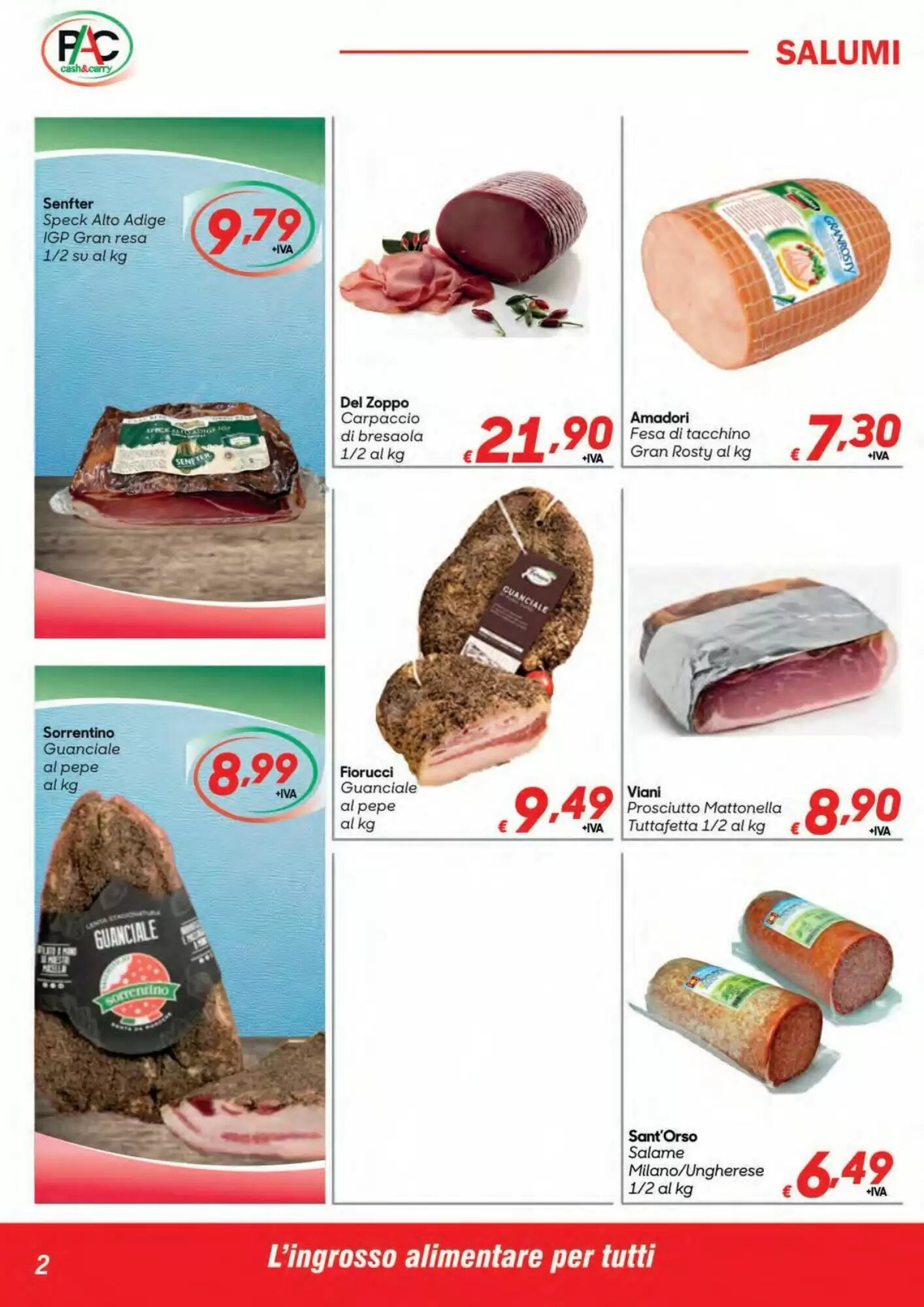 Volantino promozionale Pac Cash&Carry  valide dal 21/09/2026 - Pagina 2.