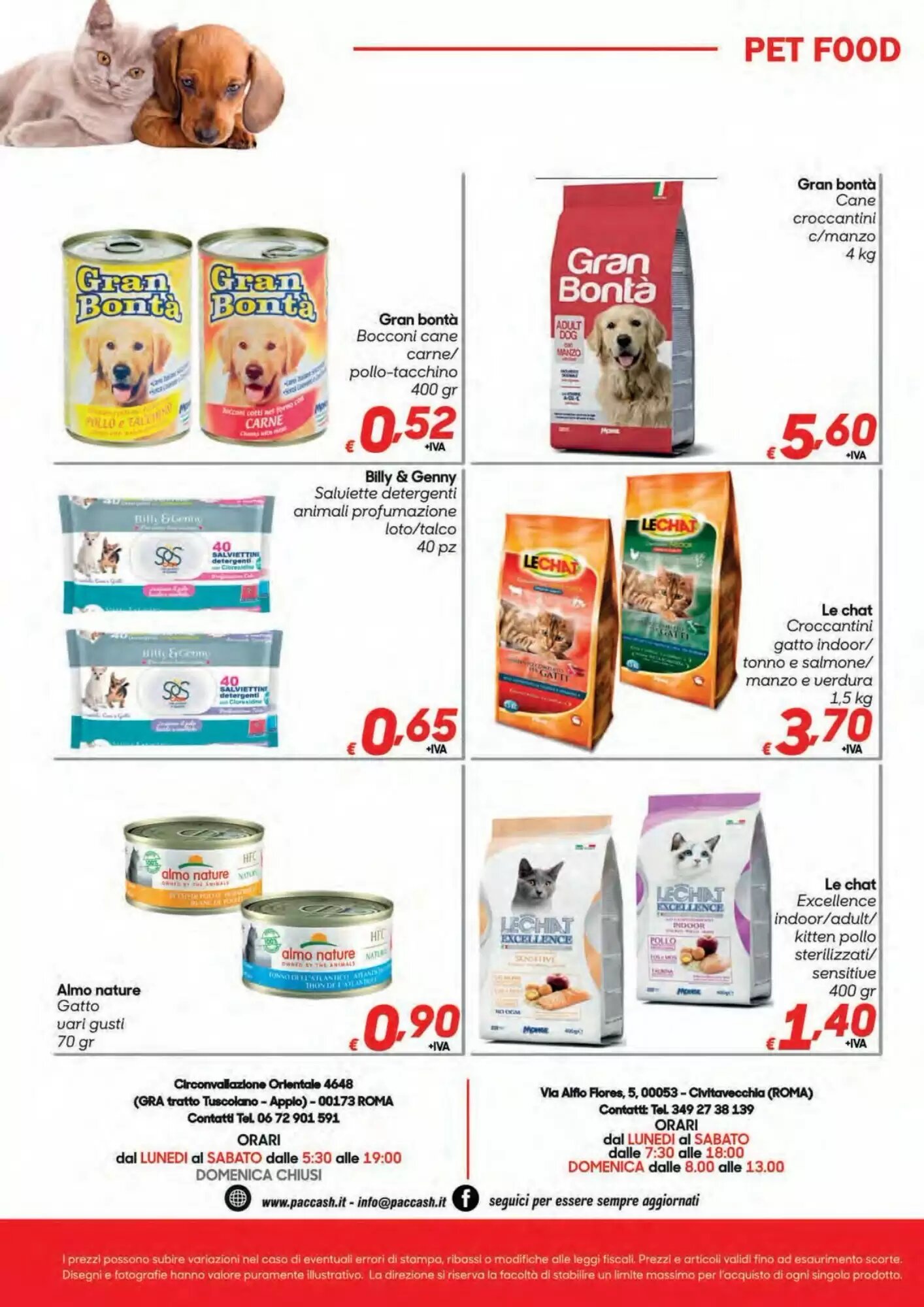 Volantino promozionale Pac Cash&Carry  valide dal 21/09/2026 - Pagina 20.