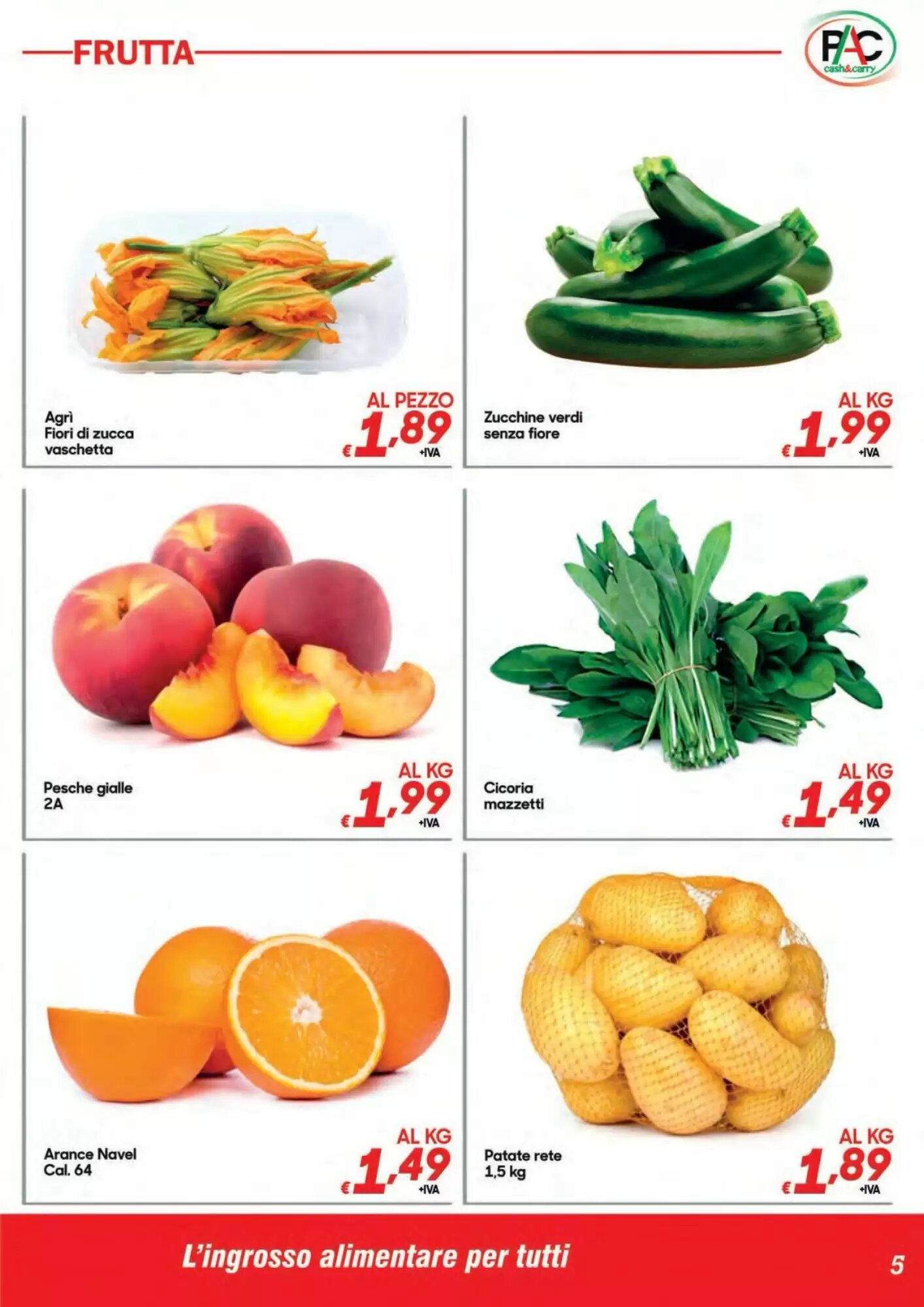 Volantino promozionale Pac Cash&Carry  valide dal 21/09/2026 - Pagina 5.