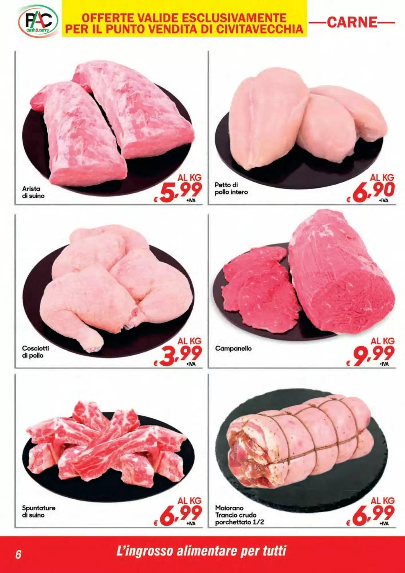 Volantino promozionale Pac Cash&Carry  valide dal 21/09/2026 - Pagina 6.