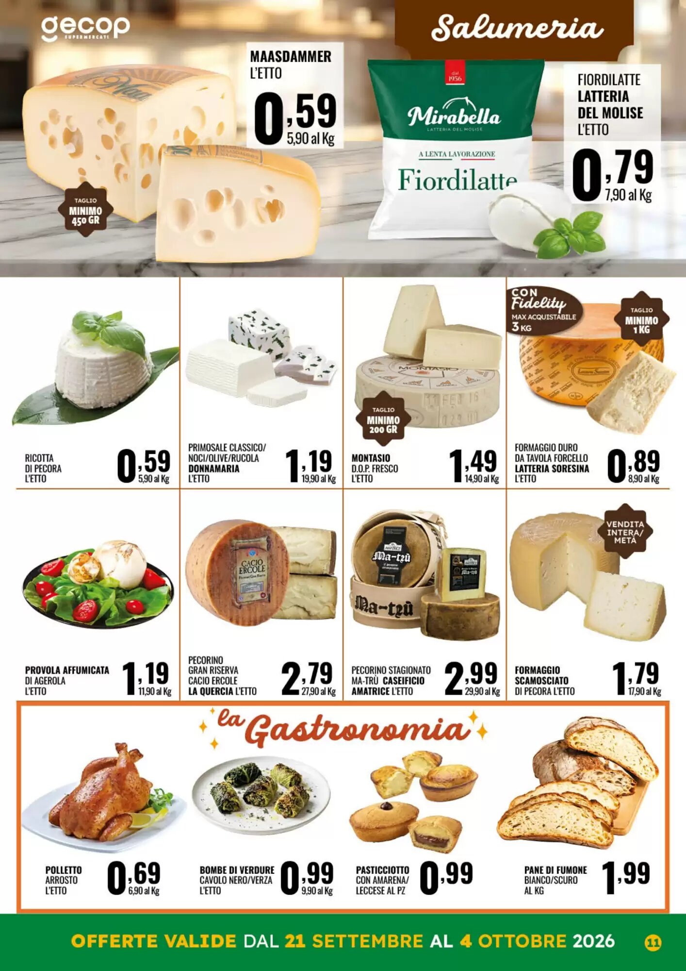 Volantino promozionale Gecop  valide dal 21/09/2026 - Pagina 11.