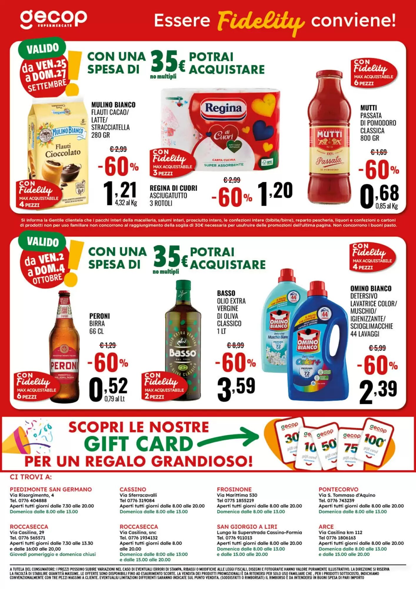 Volantino promozionale Gecop  valide dal 21/09/2026 - Pagina 20.