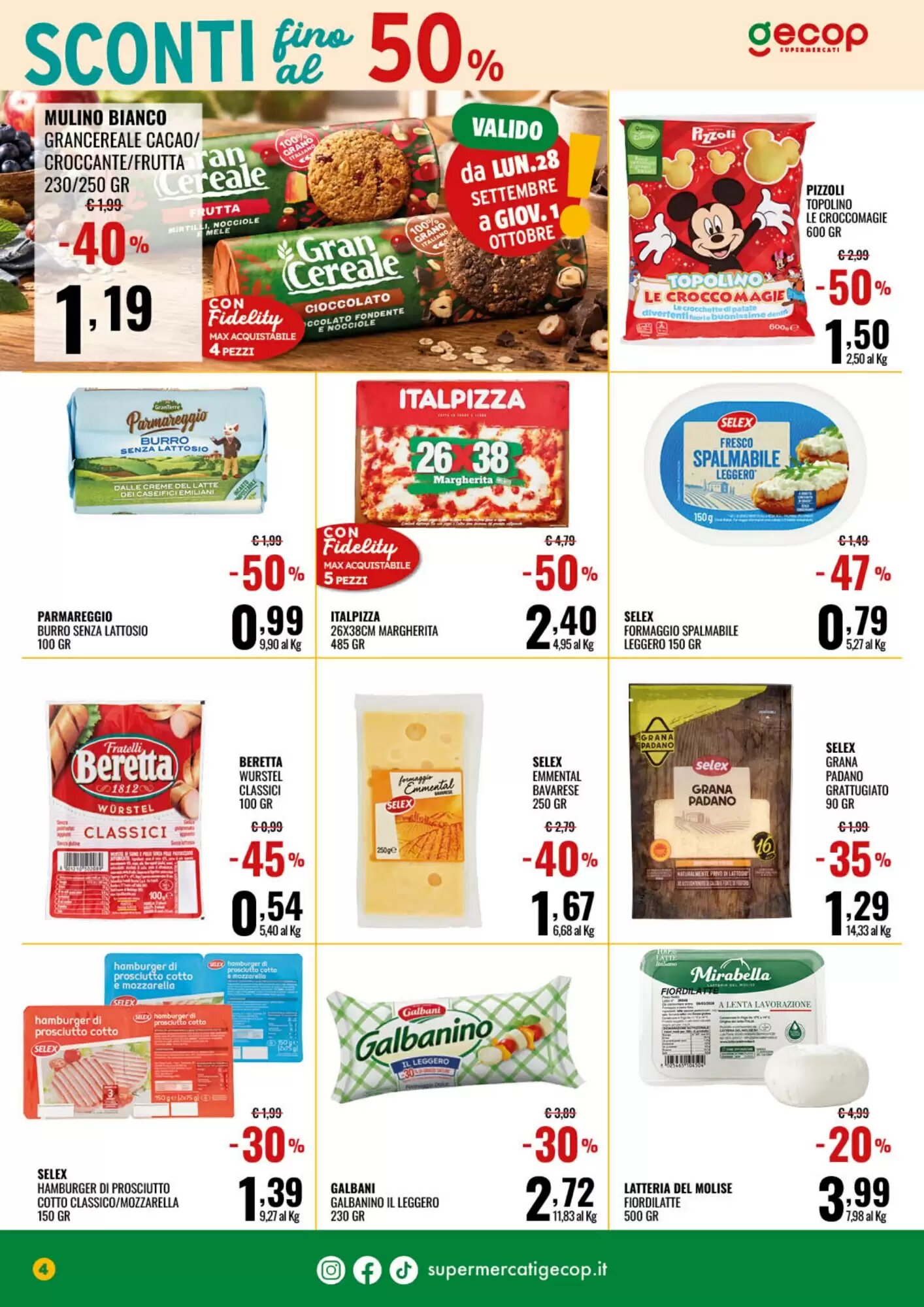 Volantino promozionale Gecop  valide dal 21/09/2026 - Pagina 4.