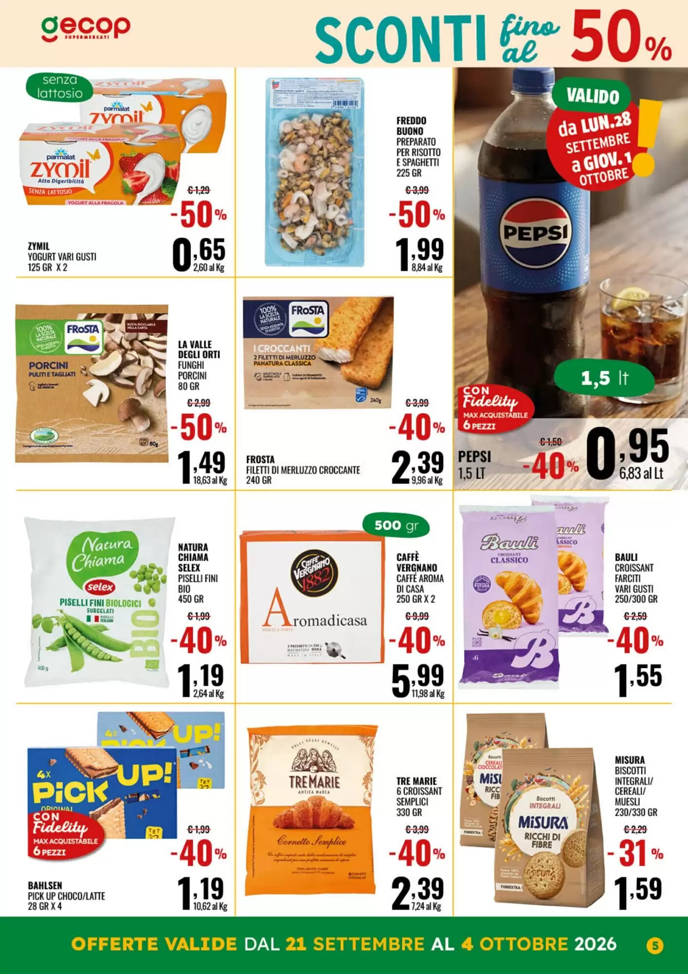 Volantino promozionale Gecop  valide dal 21/09/2026 - Pagina 5.