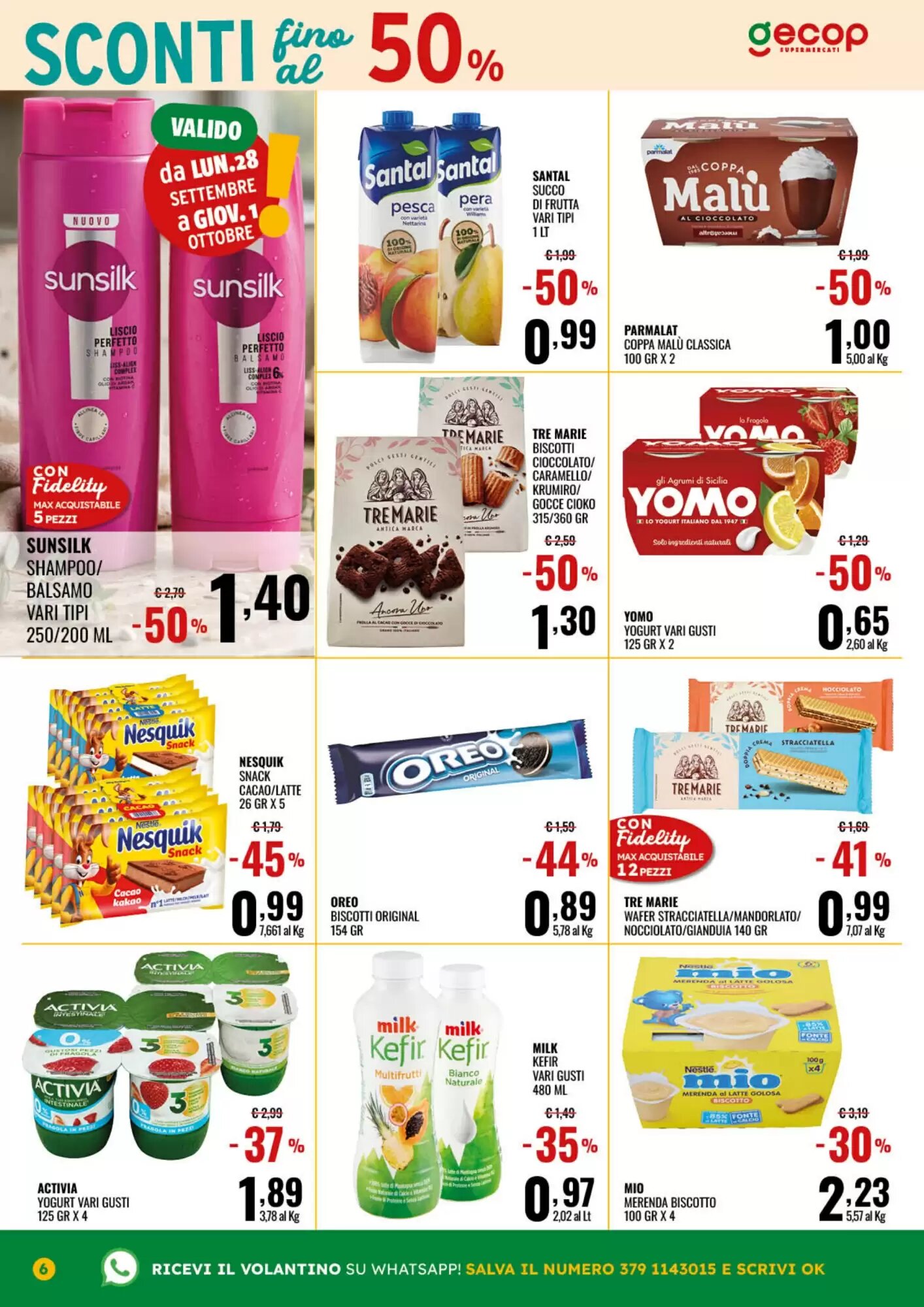 Volantino promozionale Gecop  valide dal 21/09/2026 - Pagina 6.