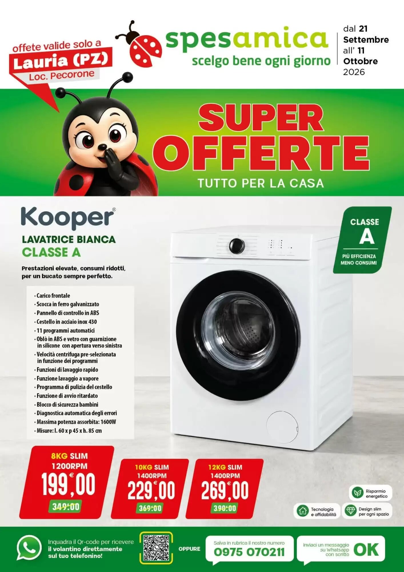 Volantino promozionale SpesAmica  valide dal 21/09/2026 - Pagina 1.